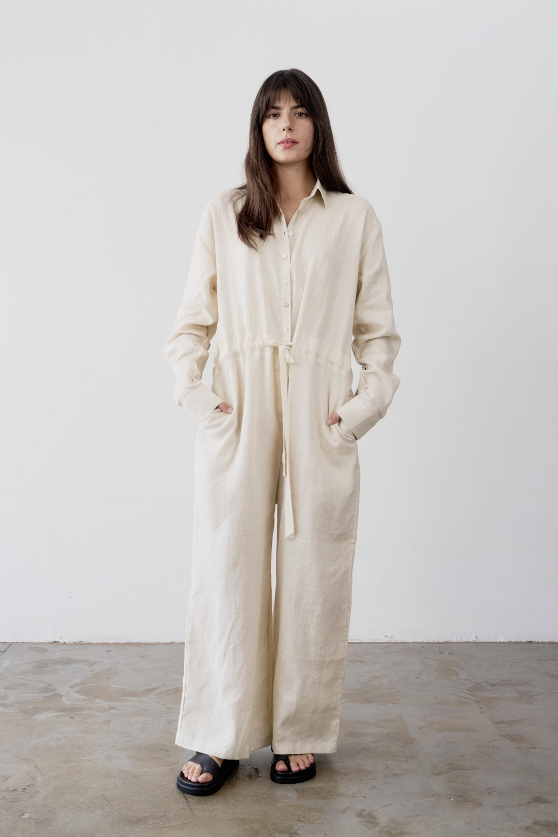 Kidd Linen Boilersuit Shell