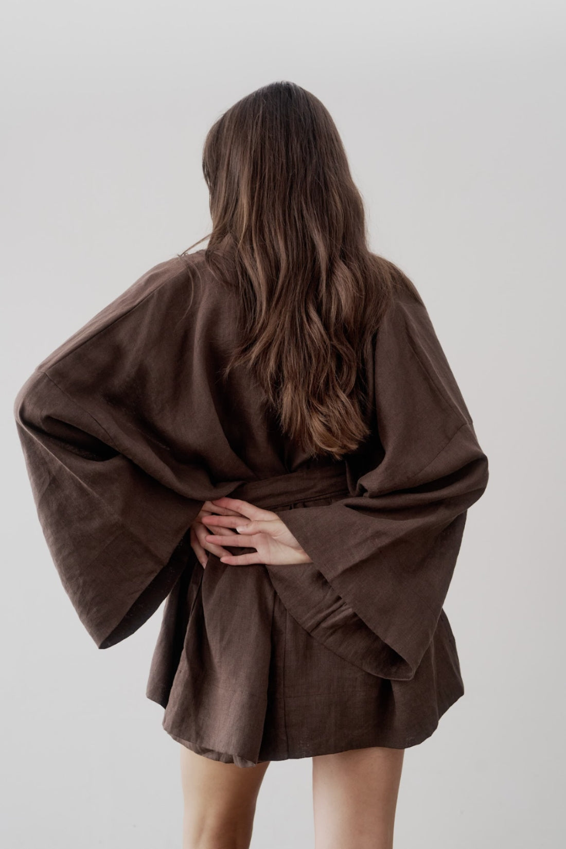Cooper Linen Short Cacao