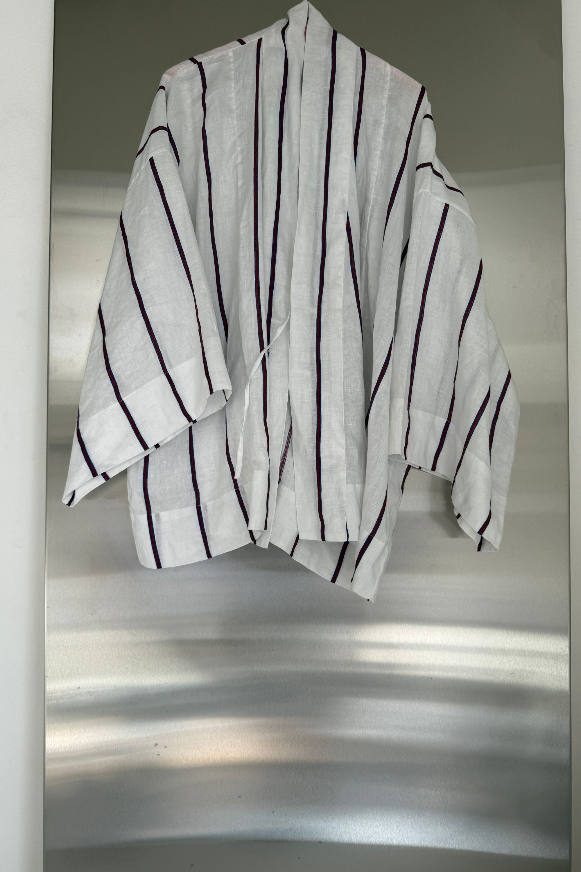 SAMPLE SALE | Anya Linen Kimono Multi Stripe