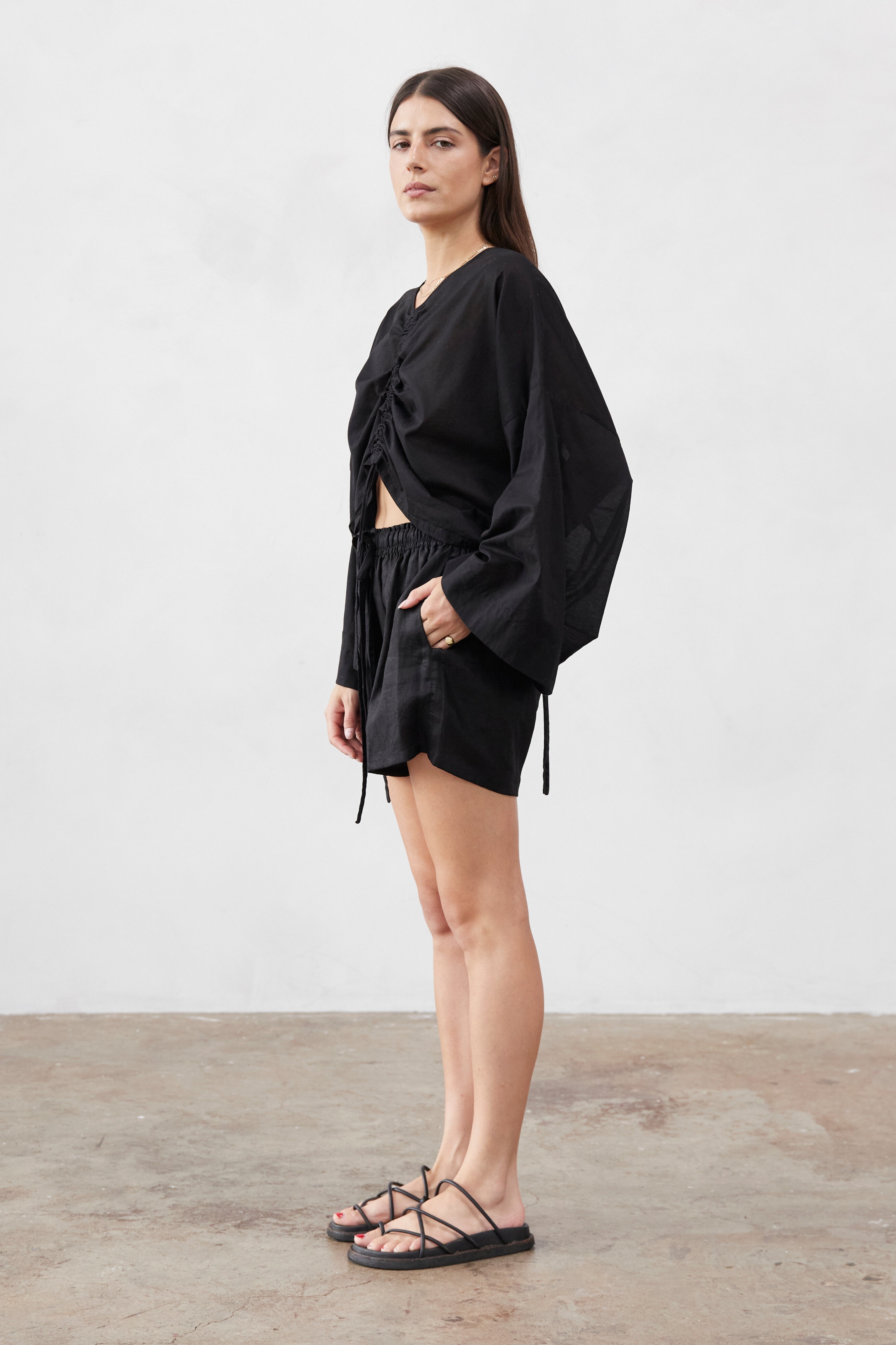 Ling Blouse Black | Pe Order