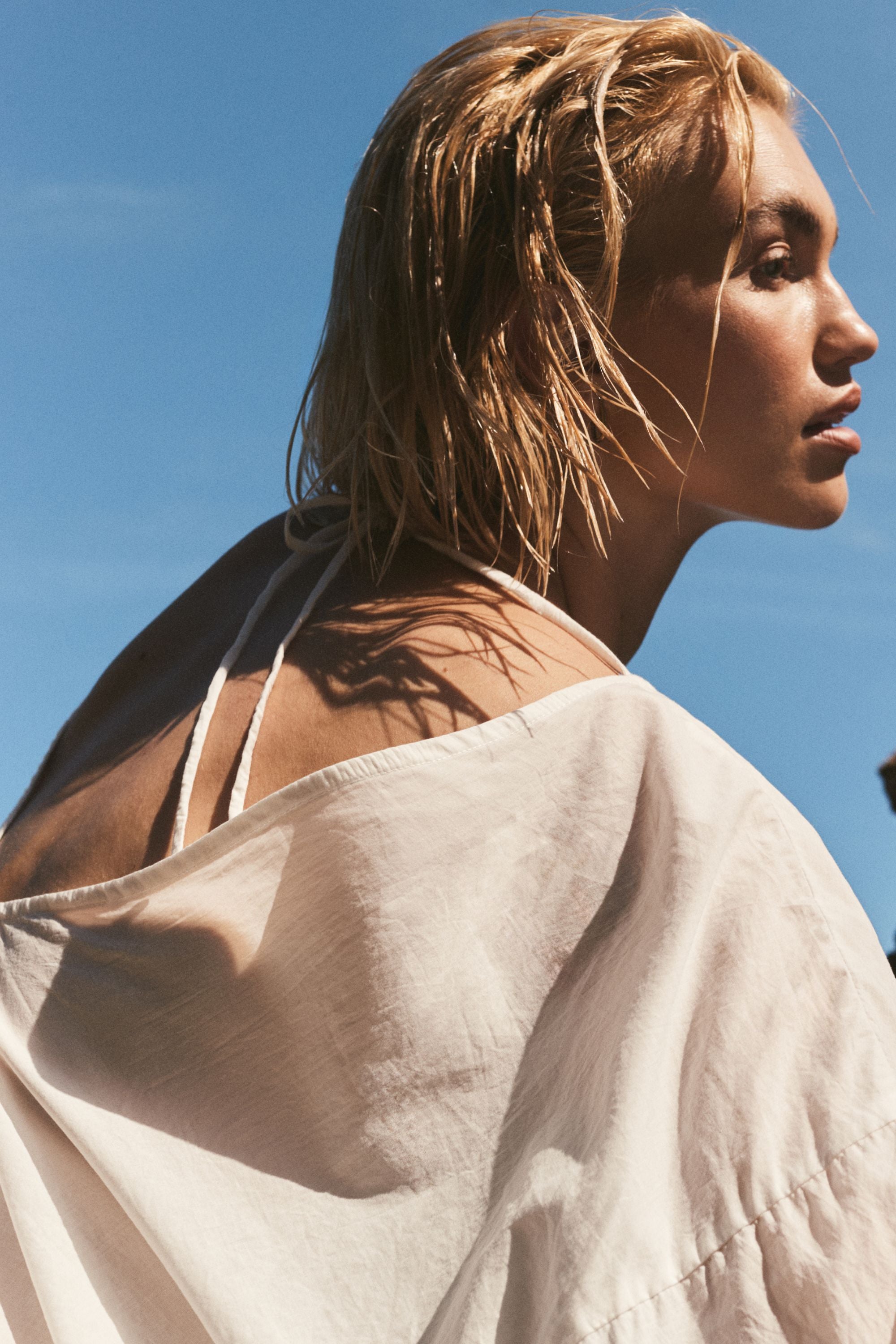 Ibiza Organic Cotton Kaftan White