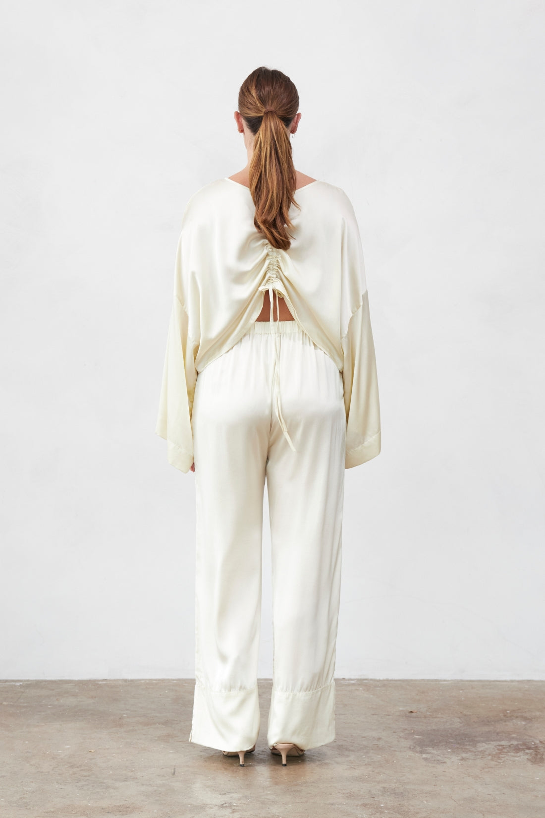 Ling Silk Blouse Birch