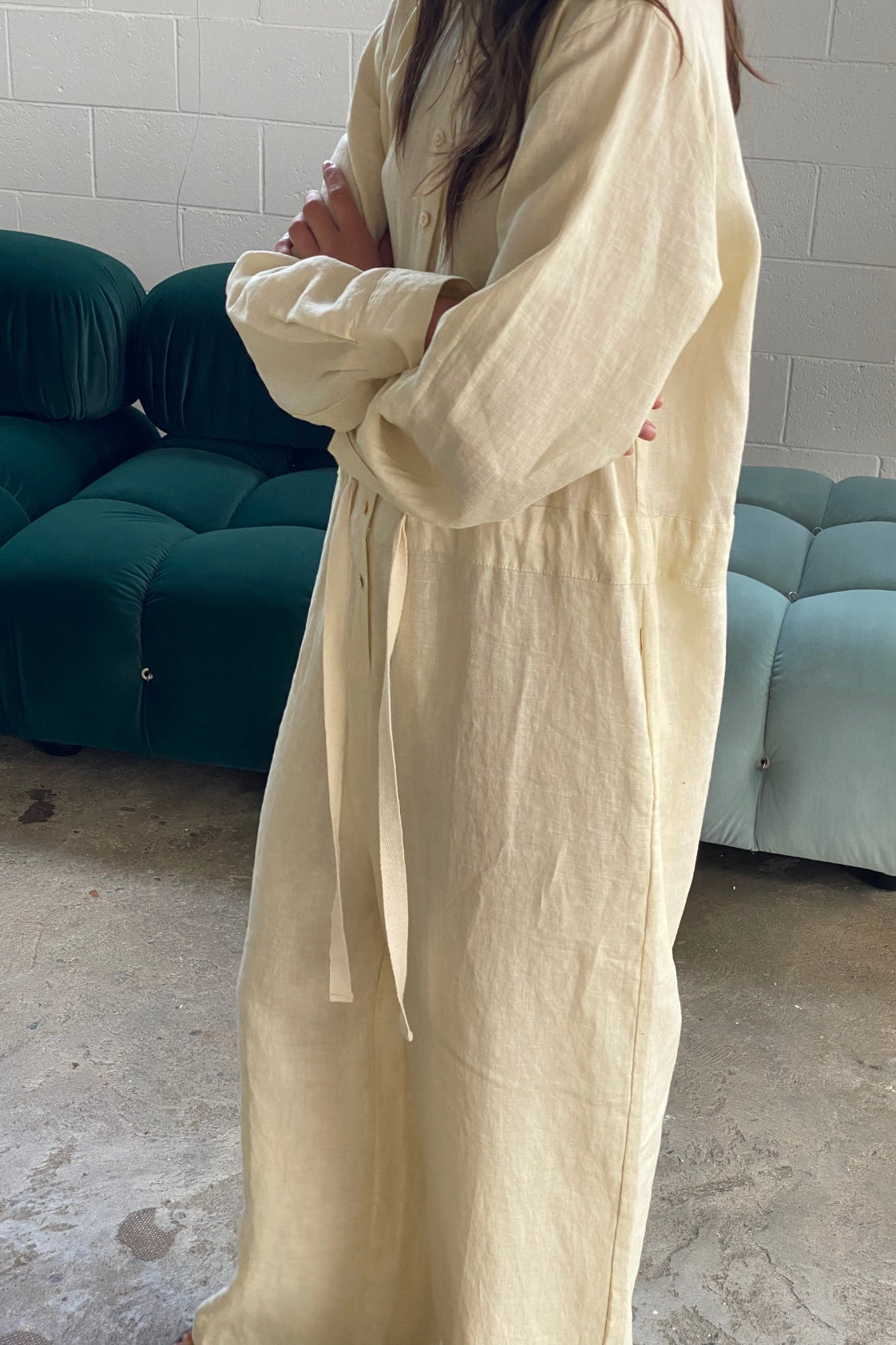 Kidd Linen Boilersuit Shell