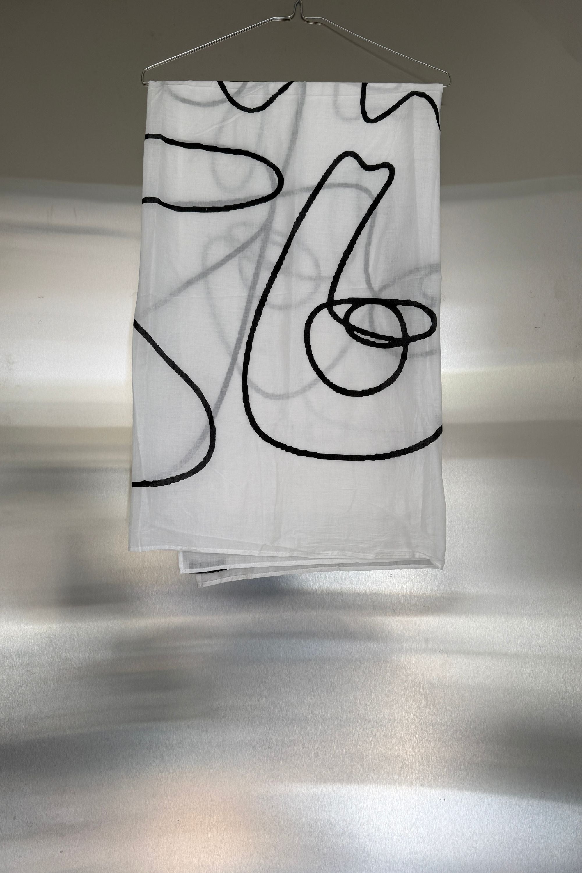 SAMPLE SALE | Medium Art Sarong White