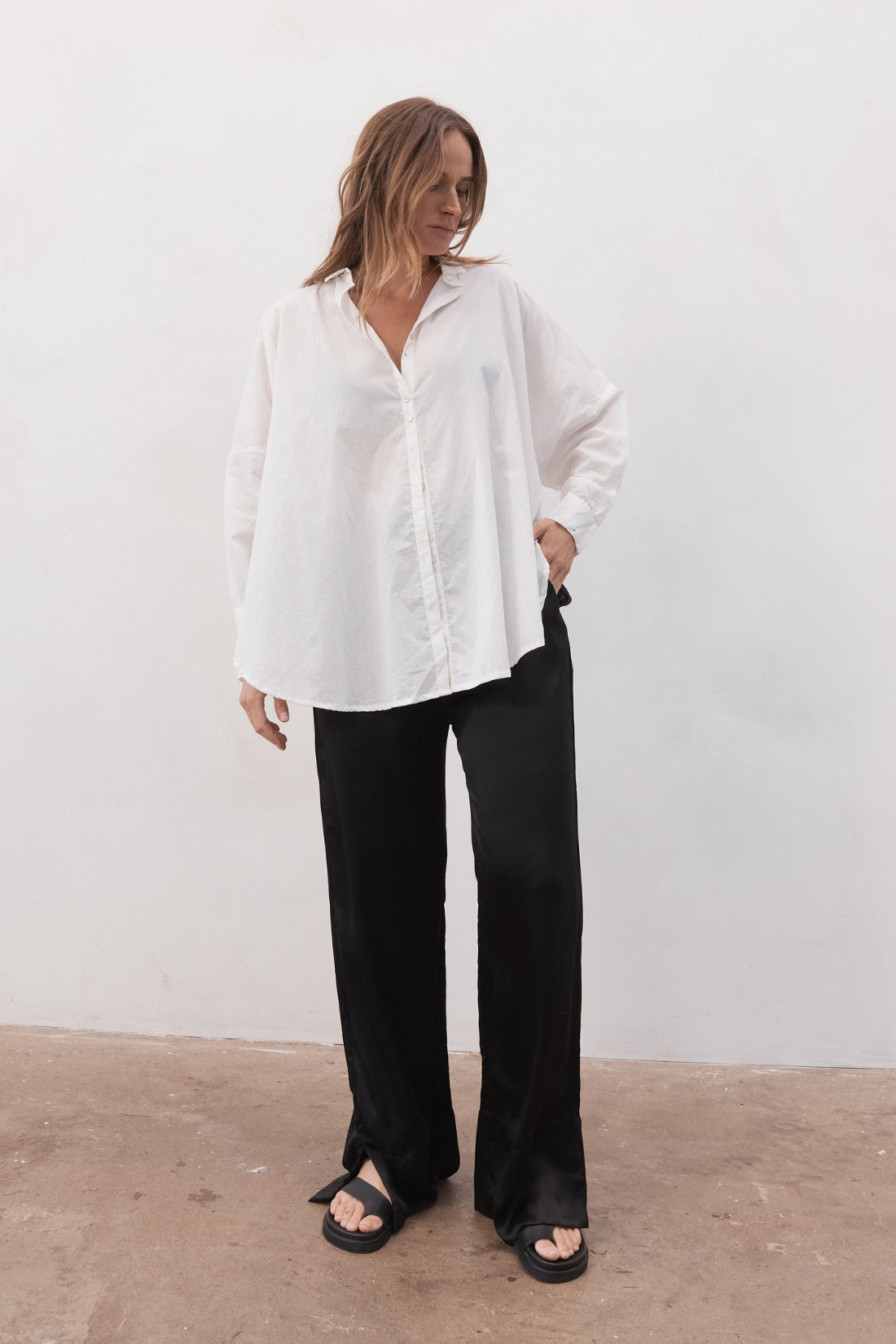 Nic Organic Cotton Shirt White