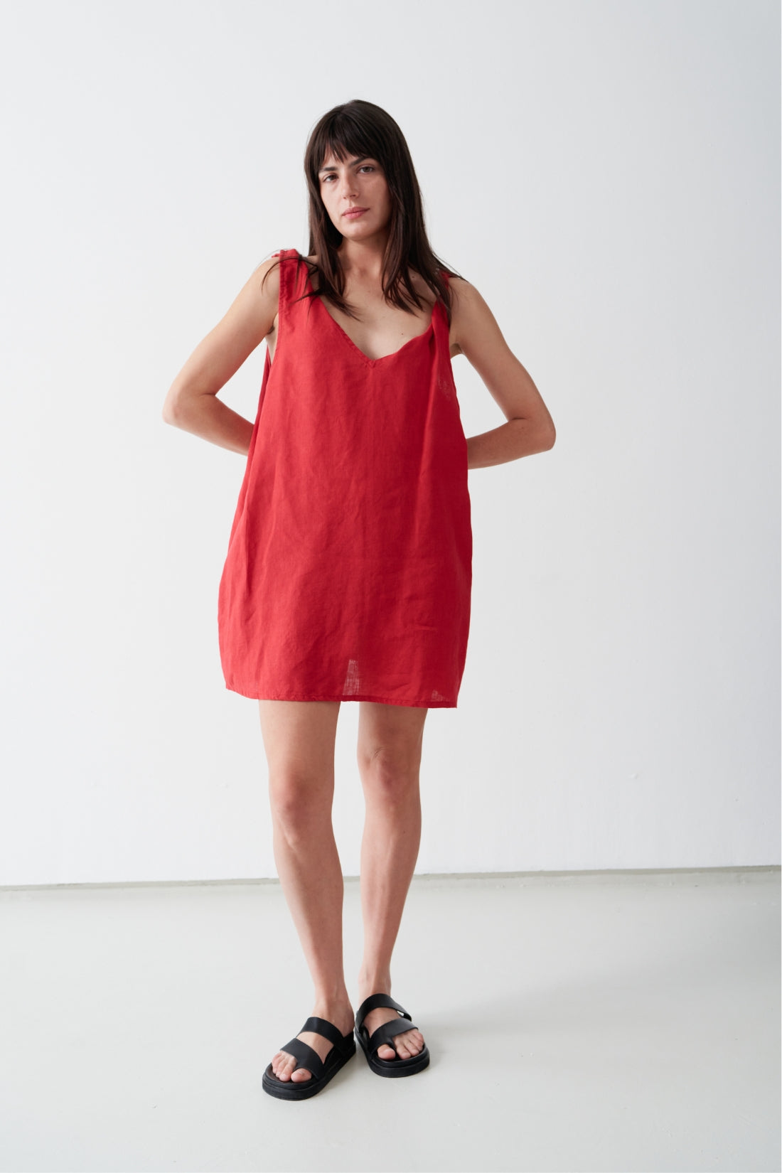 Claire Mini Dress Cherry