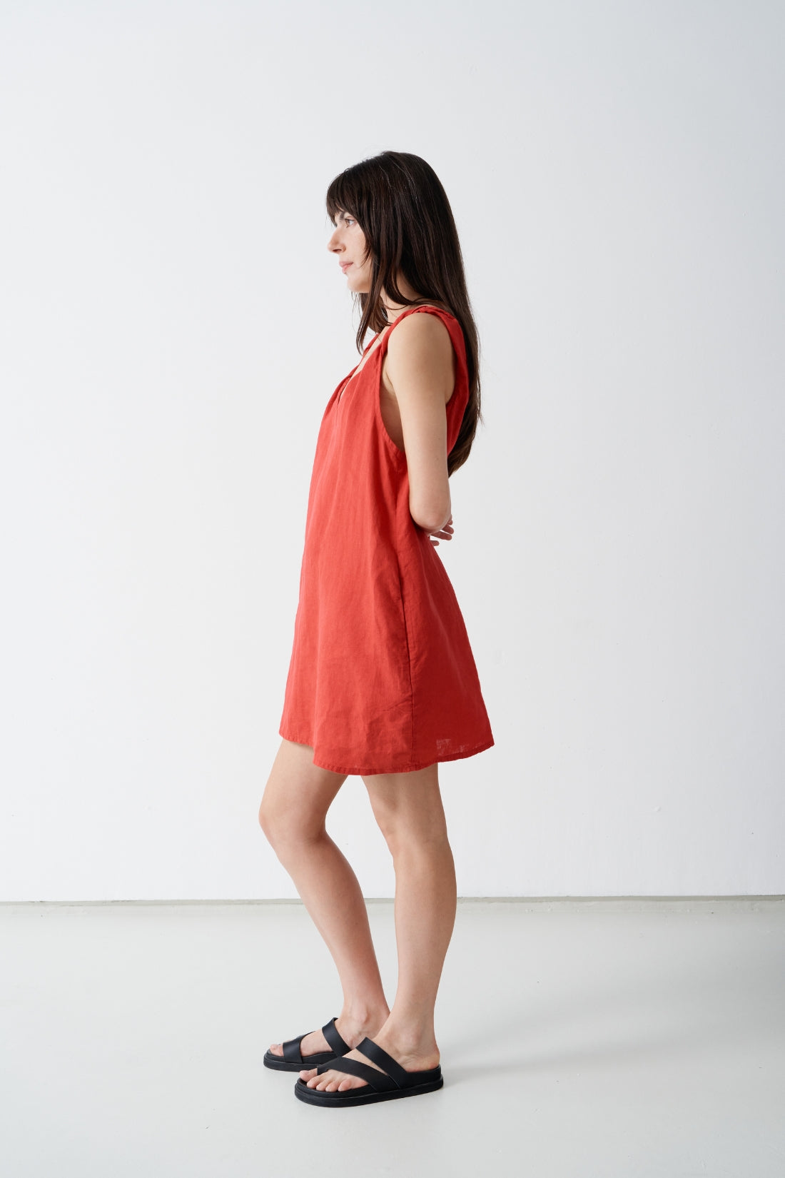 Claire Mini Dress Cherry