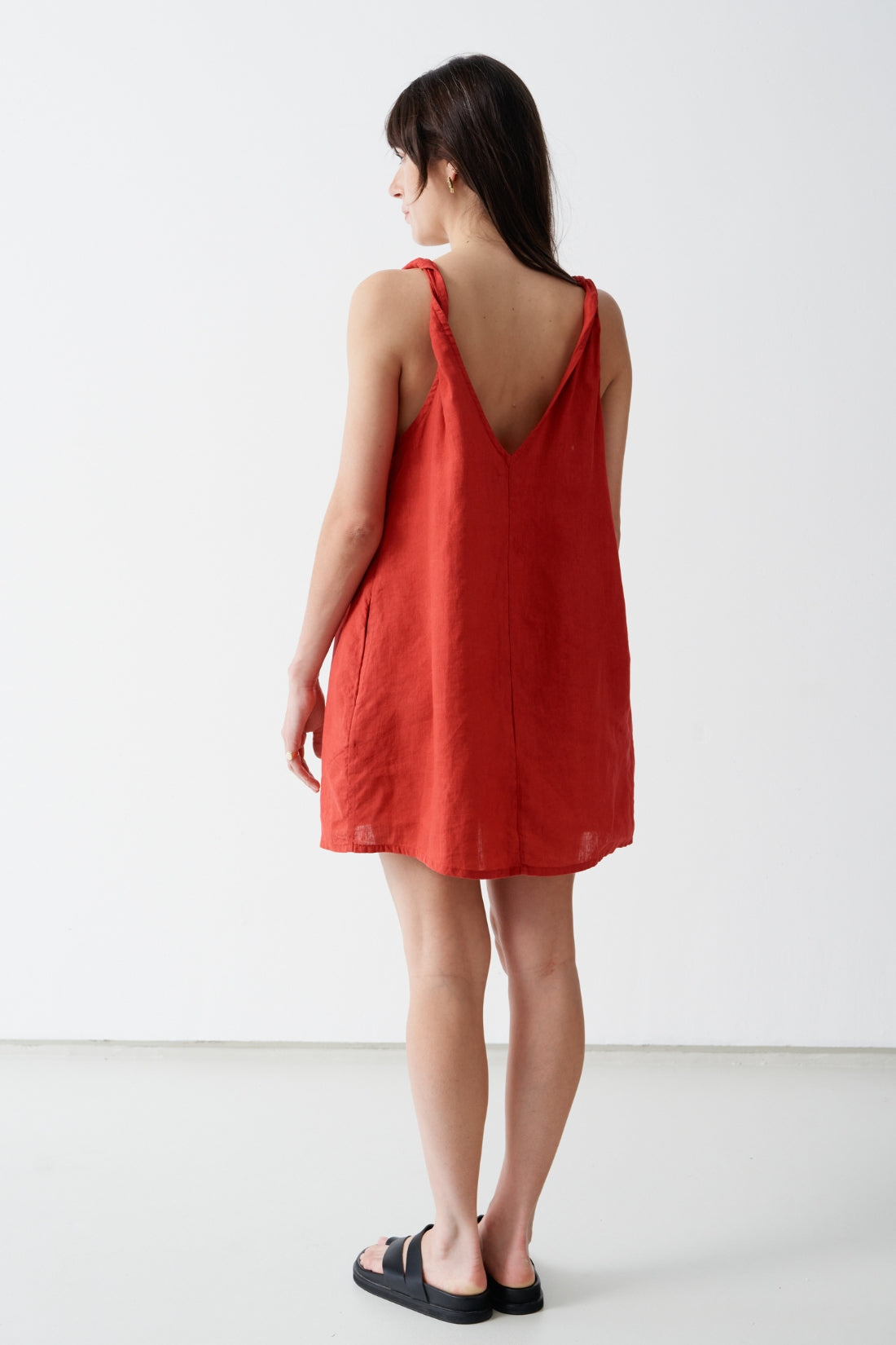 Claire Mini Dress Cherry