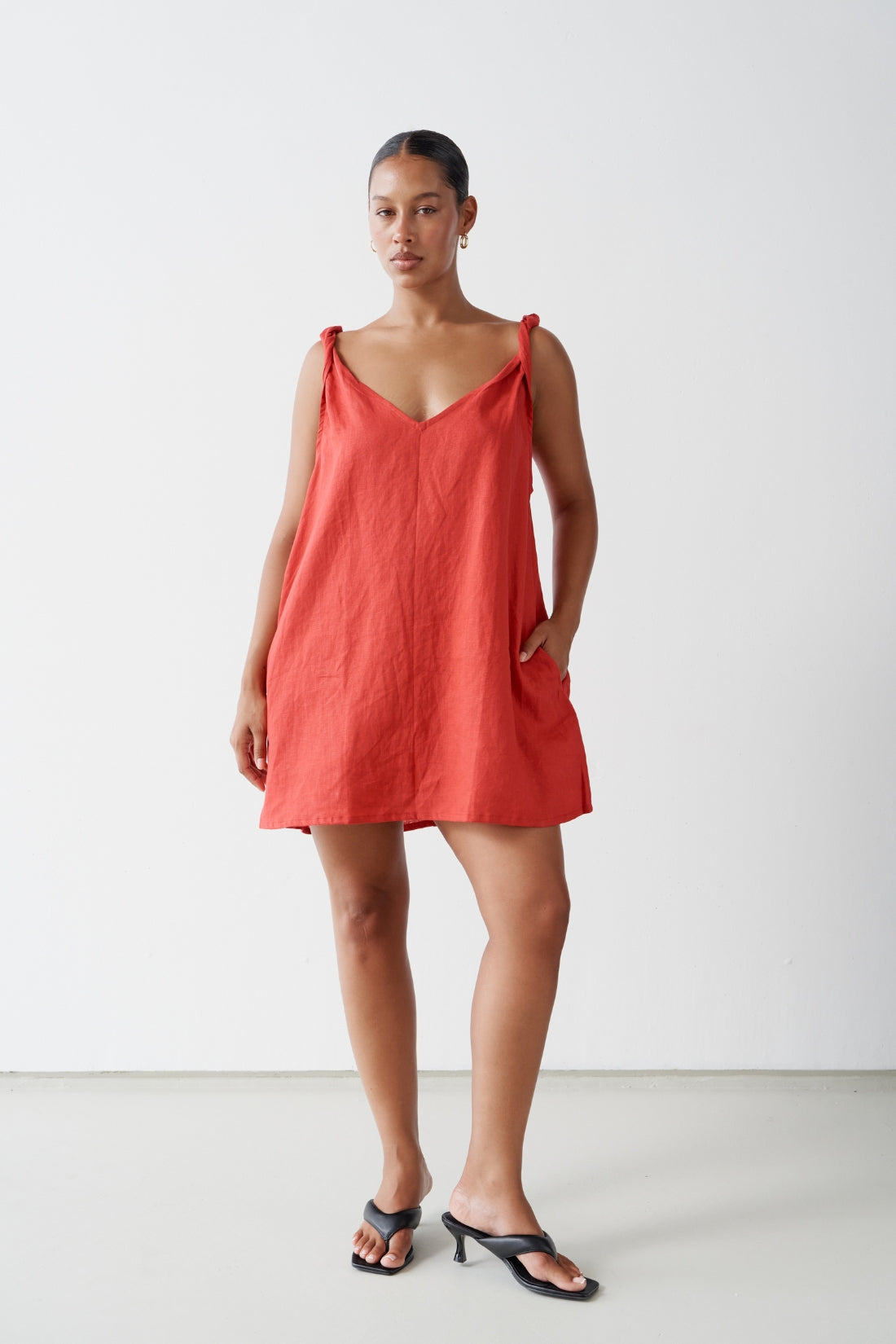 Claire Mini Dress Cherry