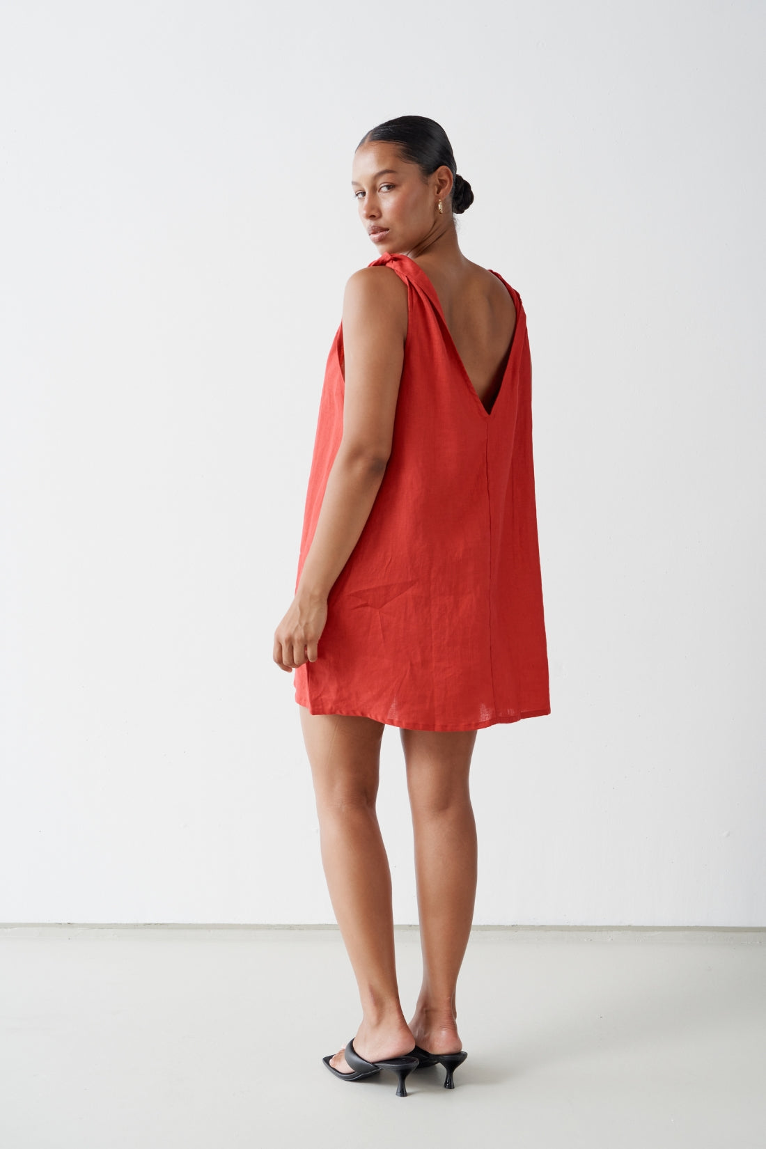 Claire Mini Dress Cherry