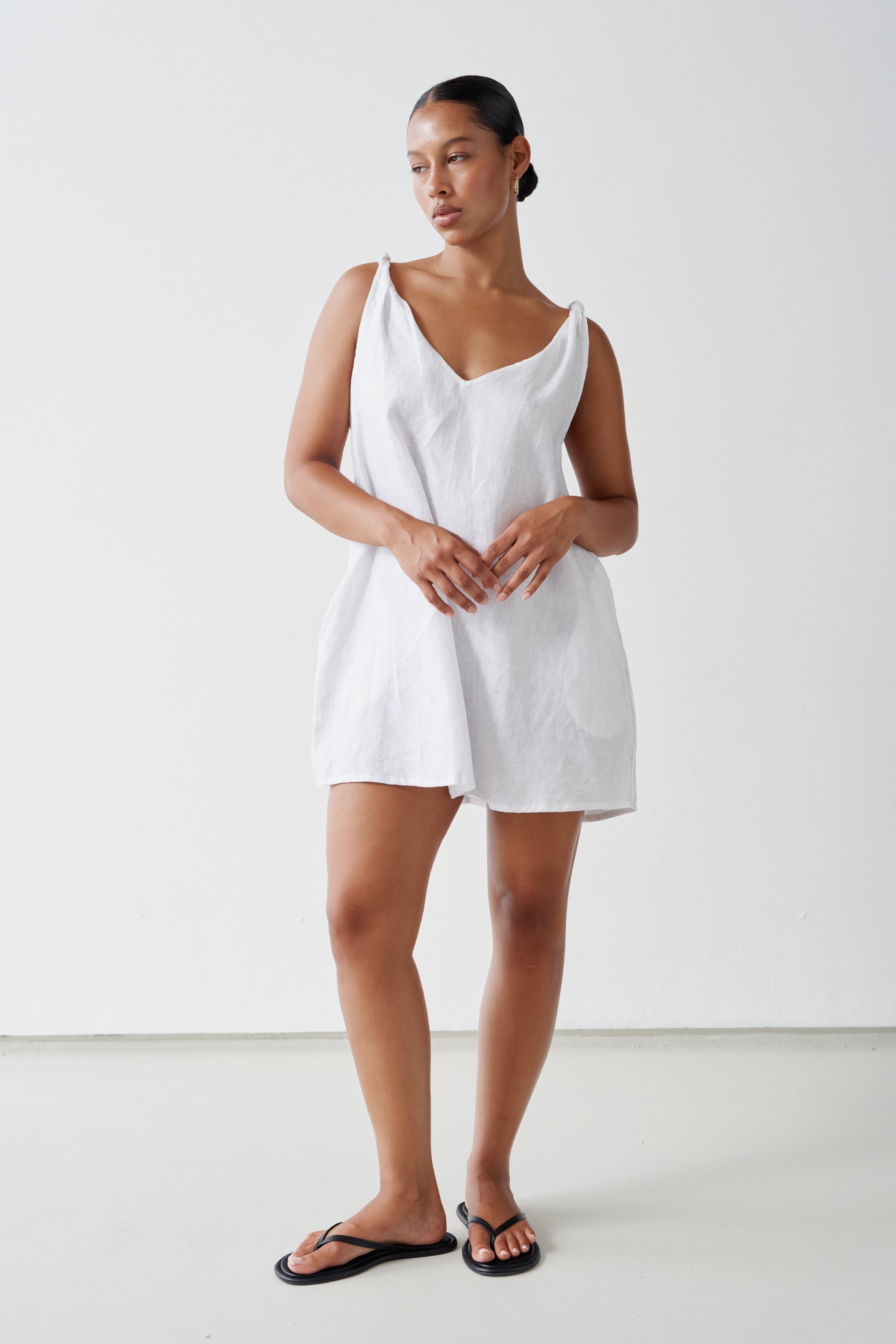 Claire Mini Dress White