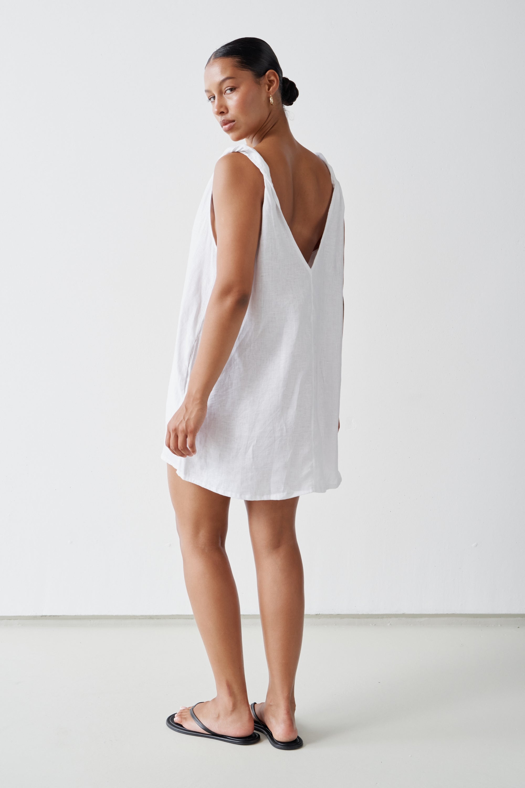 Claire Mini Dress White