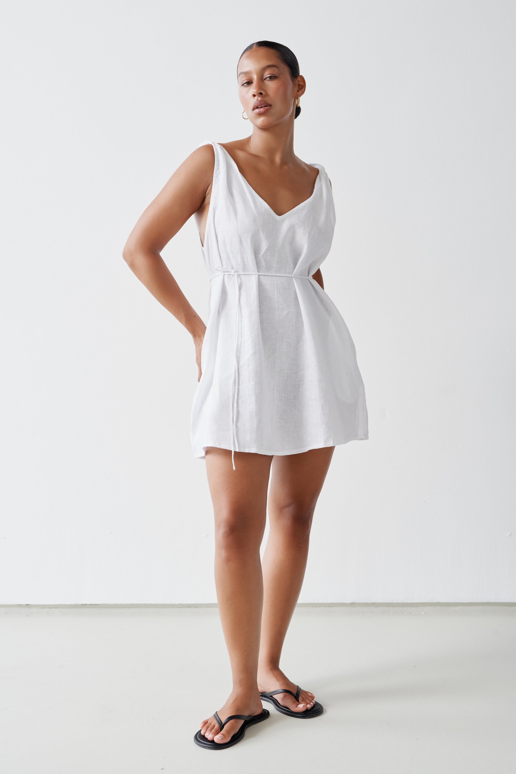 Claire Mini Dress White
