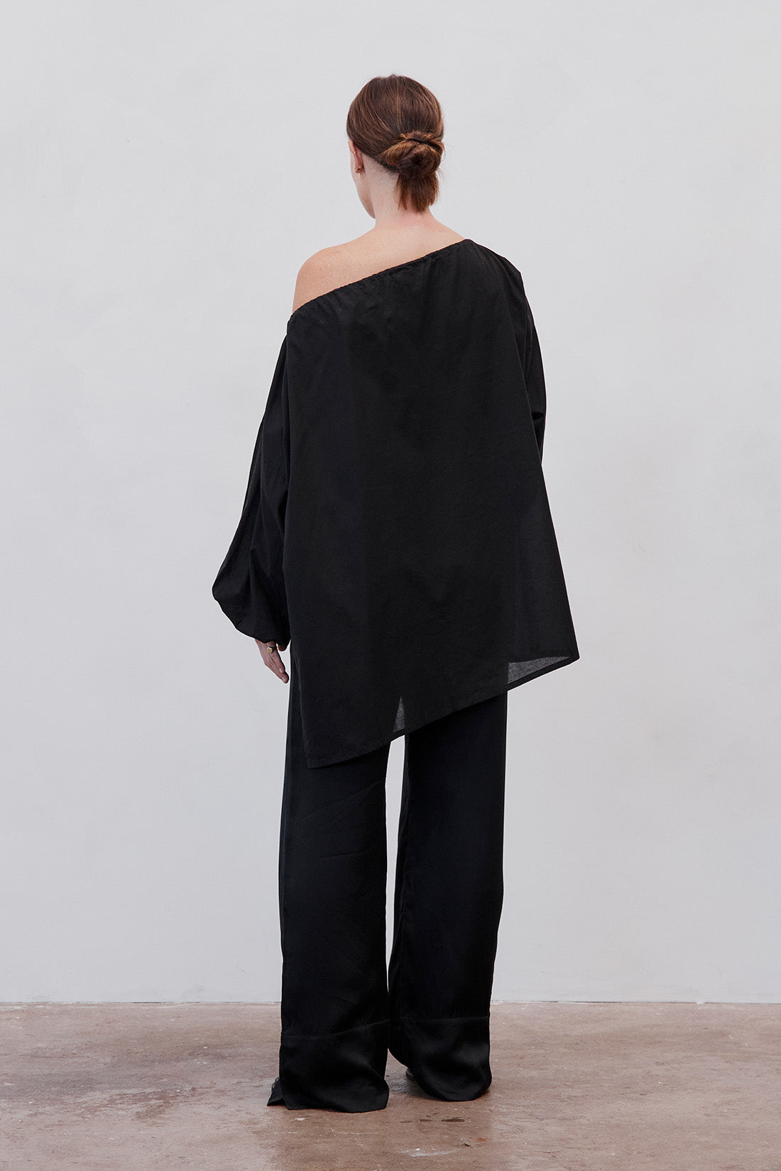 Joss Organic Cotton Blouse Black