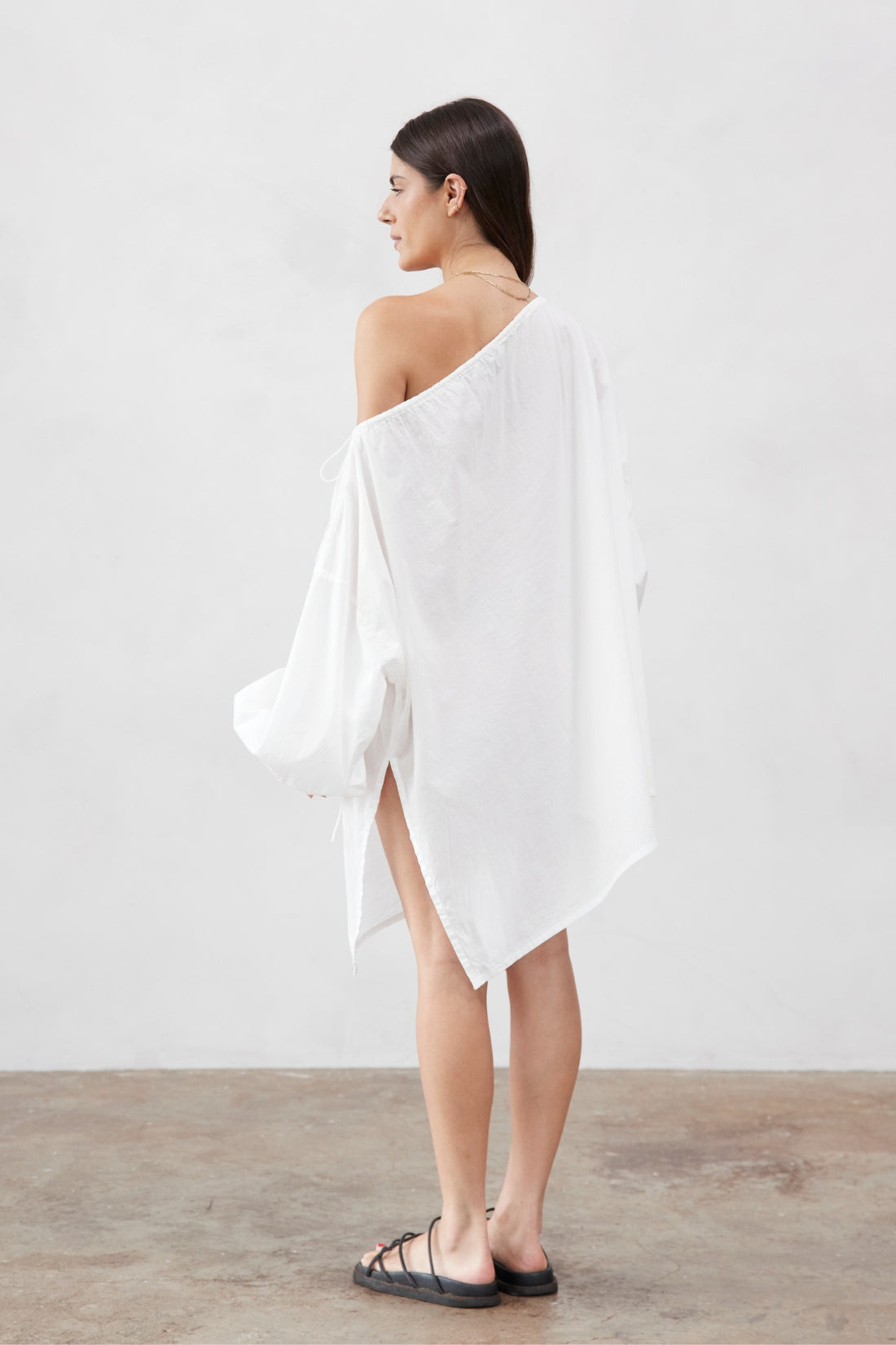 Joss Organic Cotton Blouse White