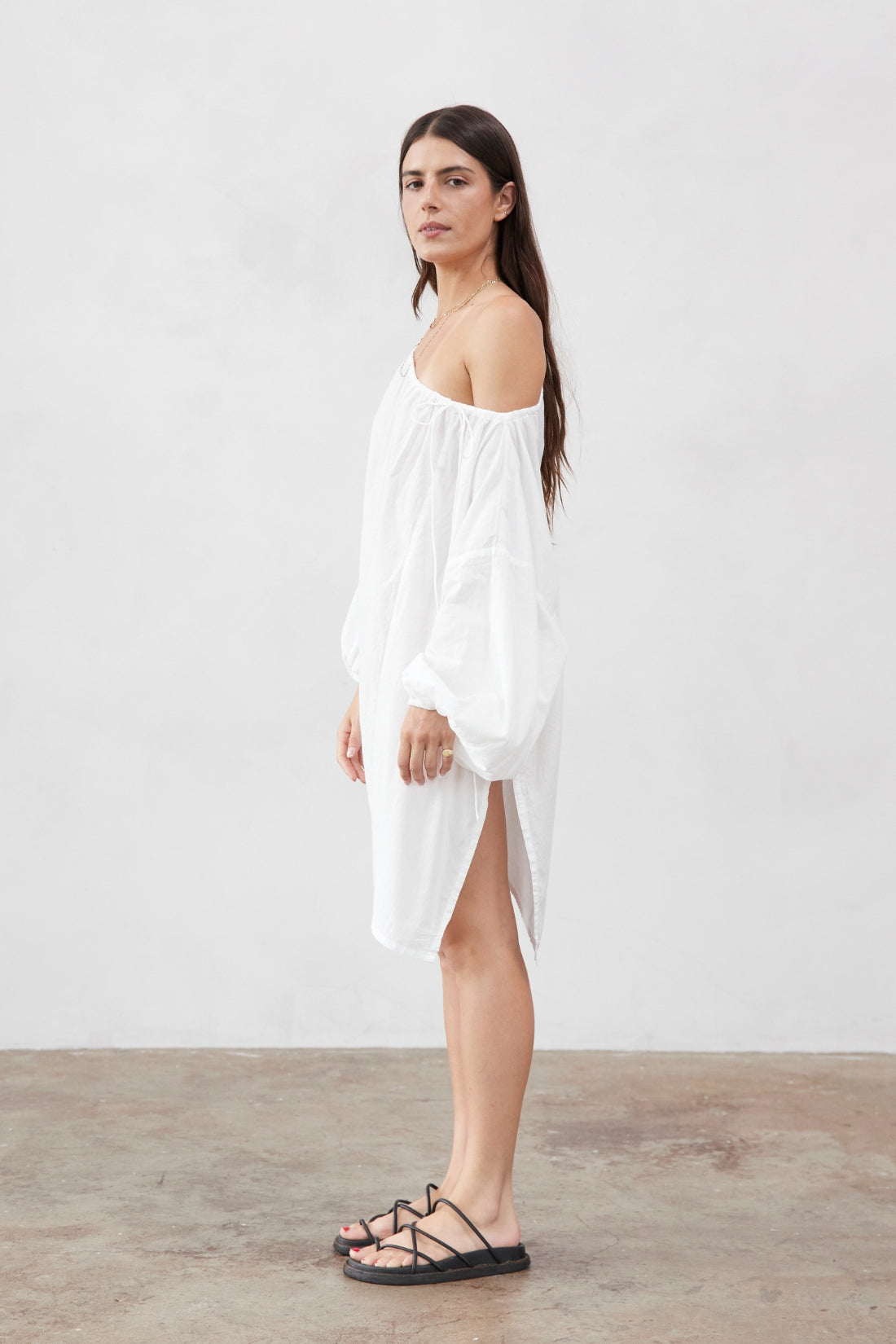 Joss Organic Cotton Blouse White