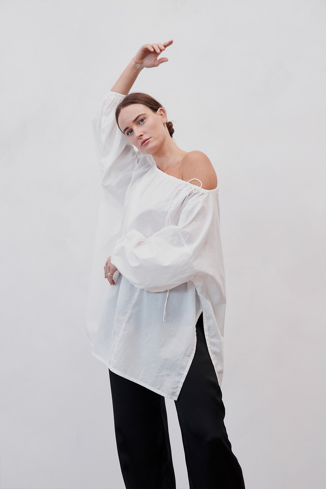 Pre Order | Joss Organic Cotton Blouse White