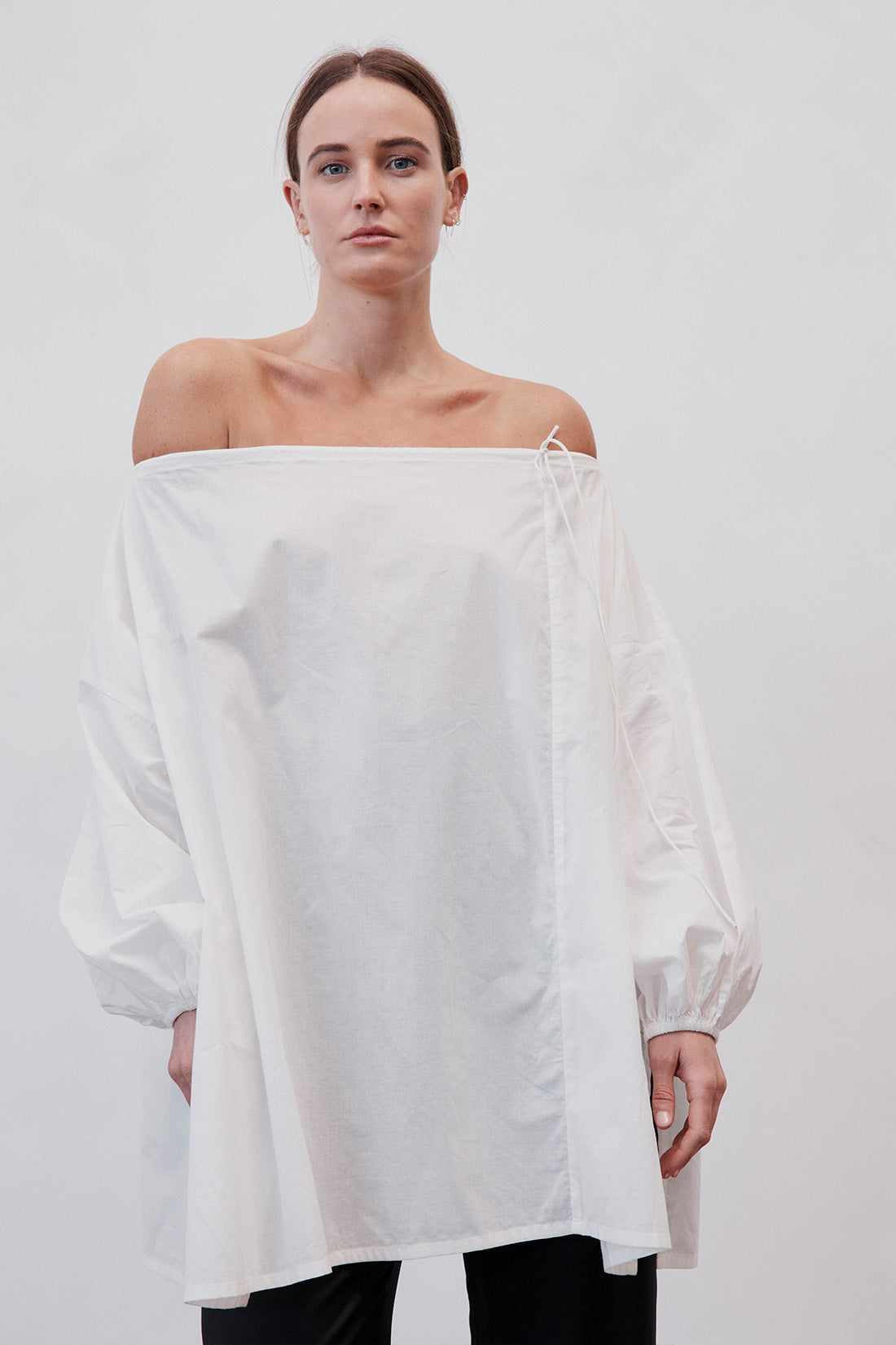 Pre Order | Joss Organic Cotton Blouse White