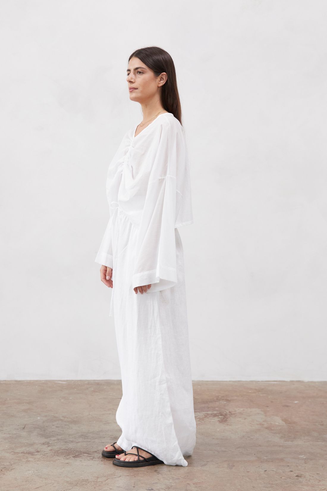 Ling Blouse White