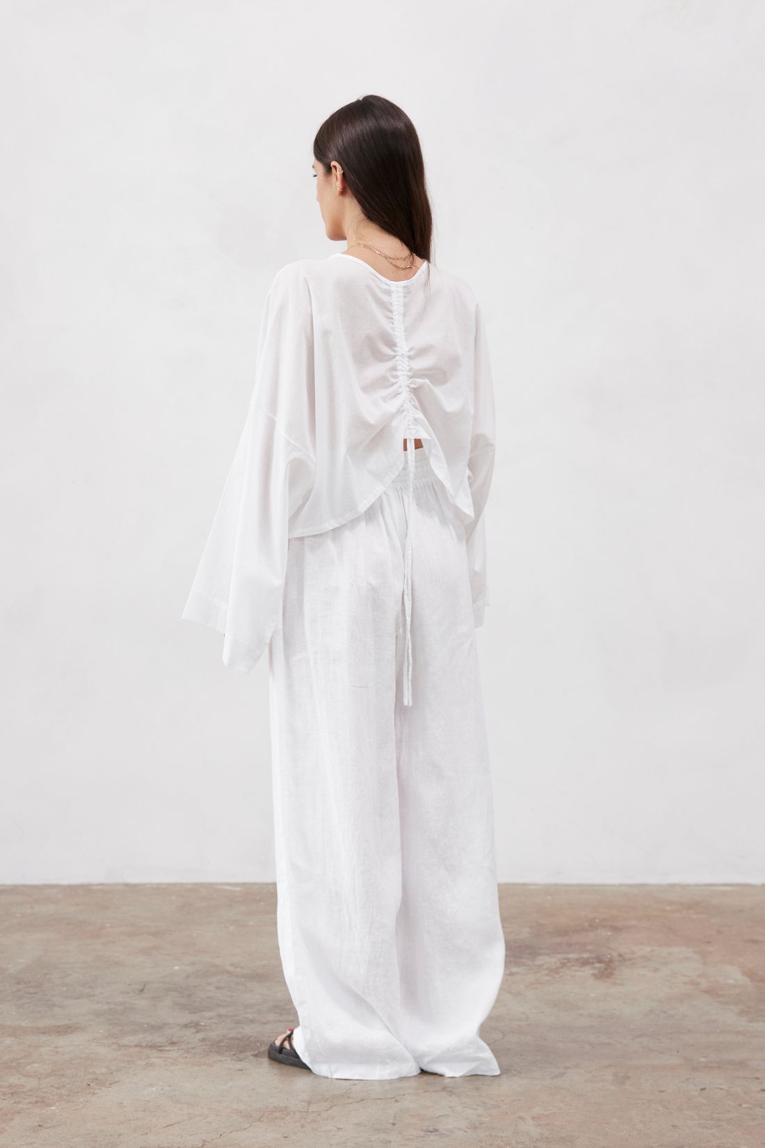 Ling Blouse White