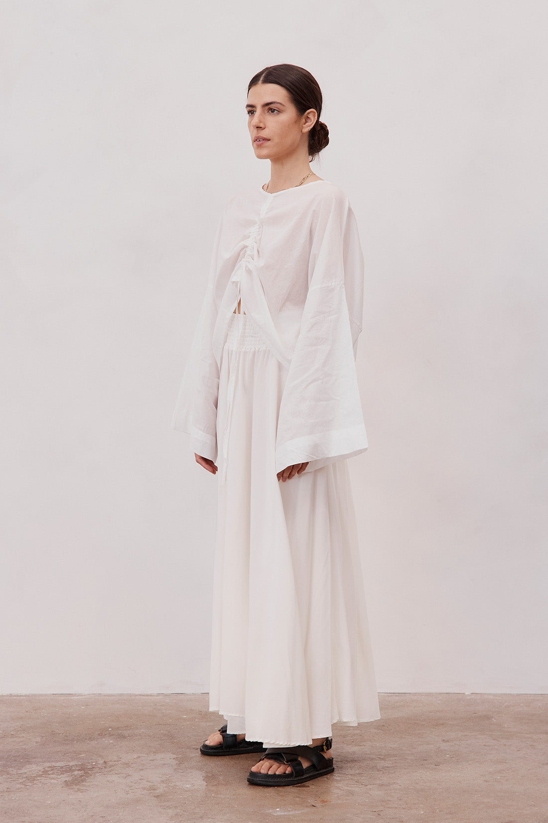 Ling Blouse White