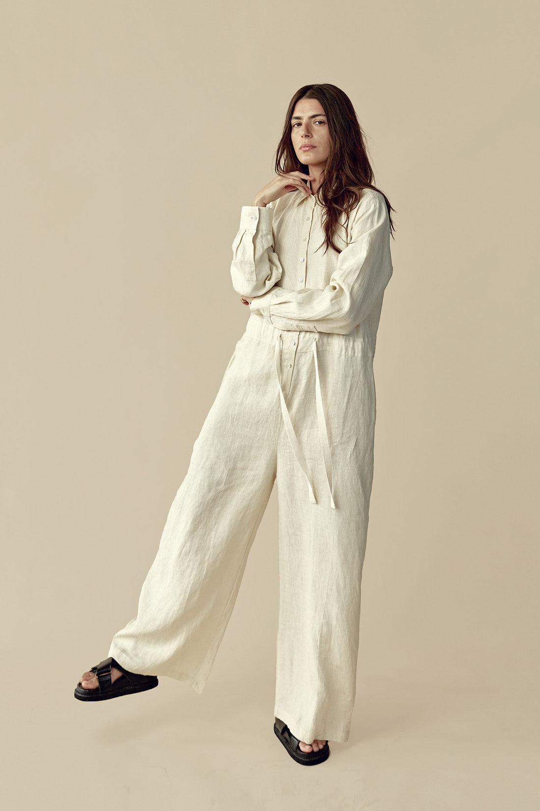 Kidd Linen Boilersuit Shell