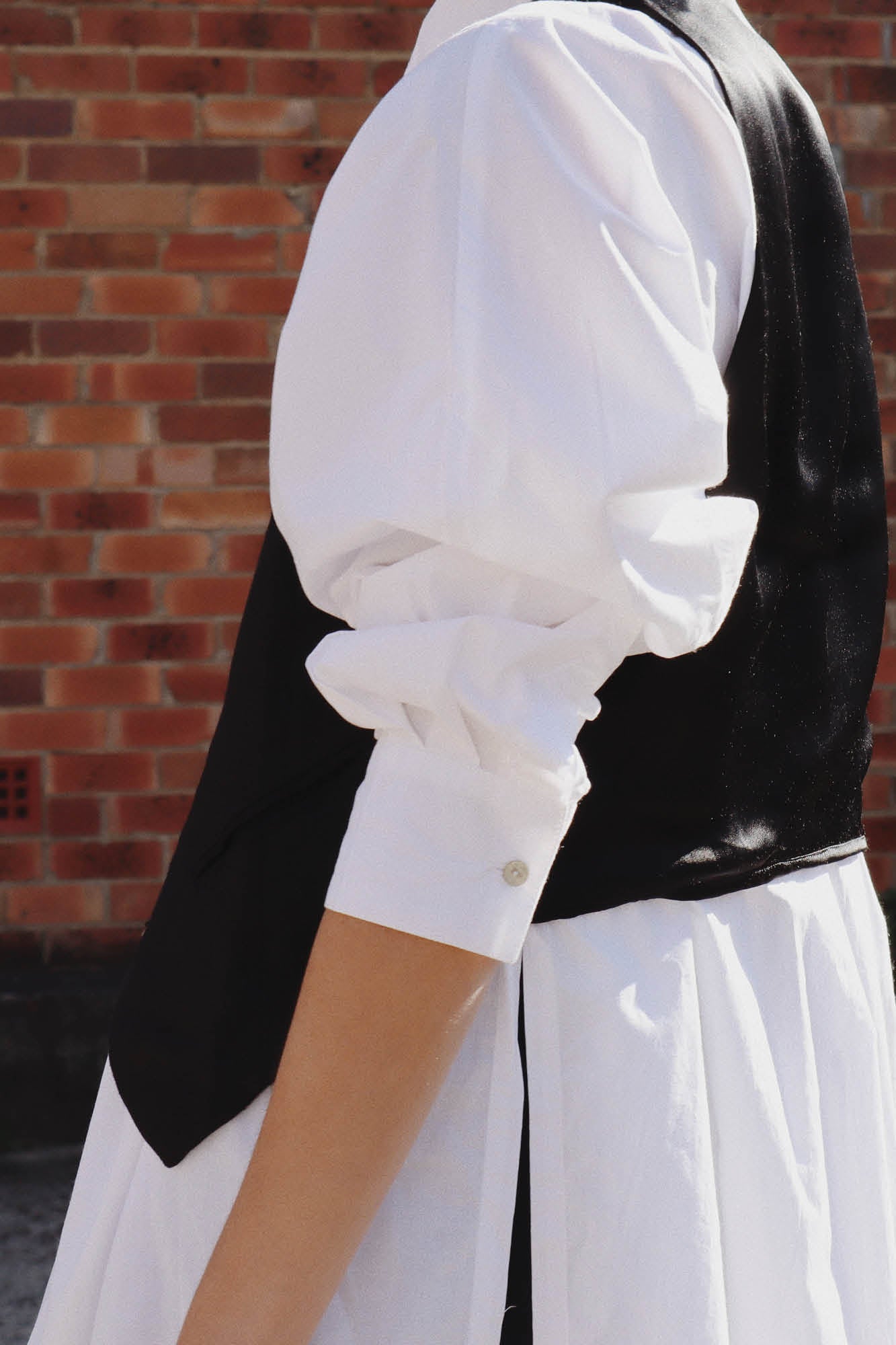 White Oscar Oversized Shirt, Women's Clothing, UNIKSPACE