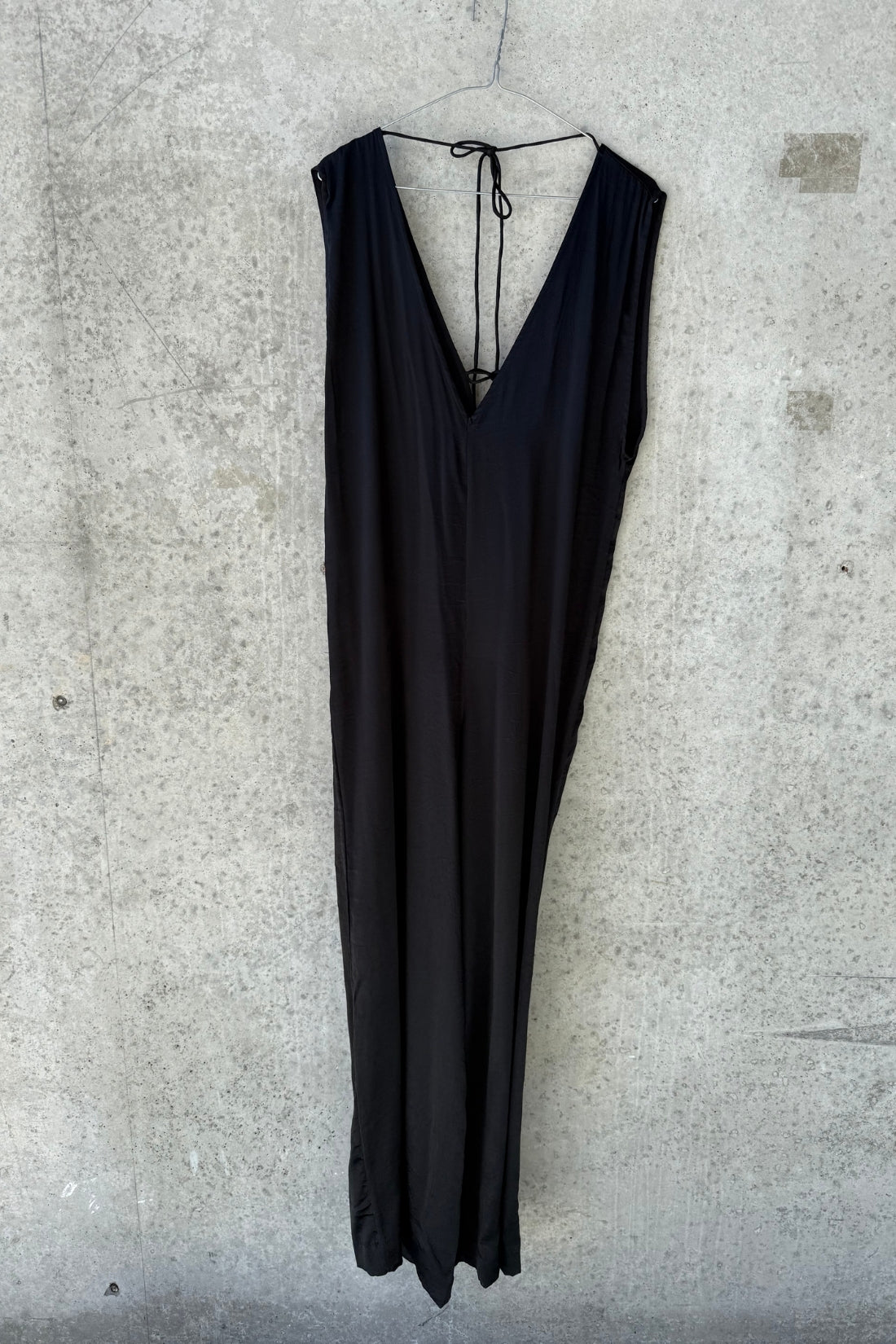 SAMPLE SALE | Valentina Silk Jumpsuit Black