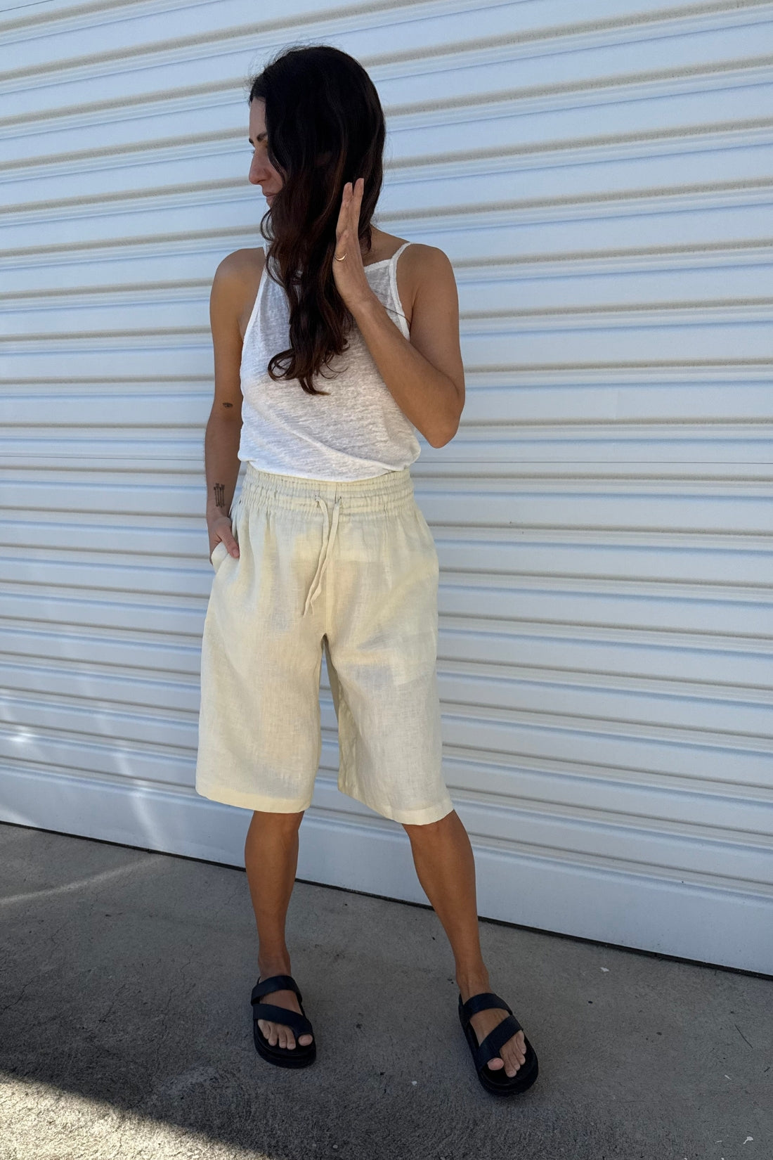 Koko Linen Short Shell