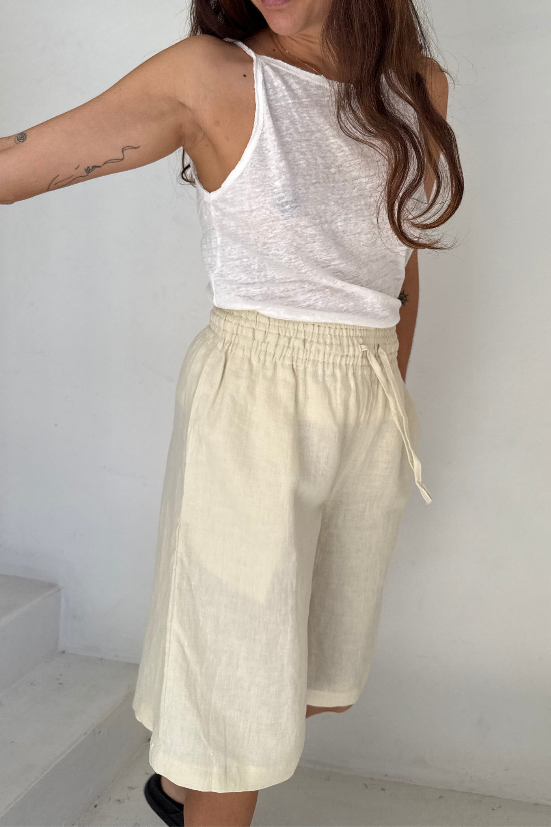 Koko Linen Short Shell
