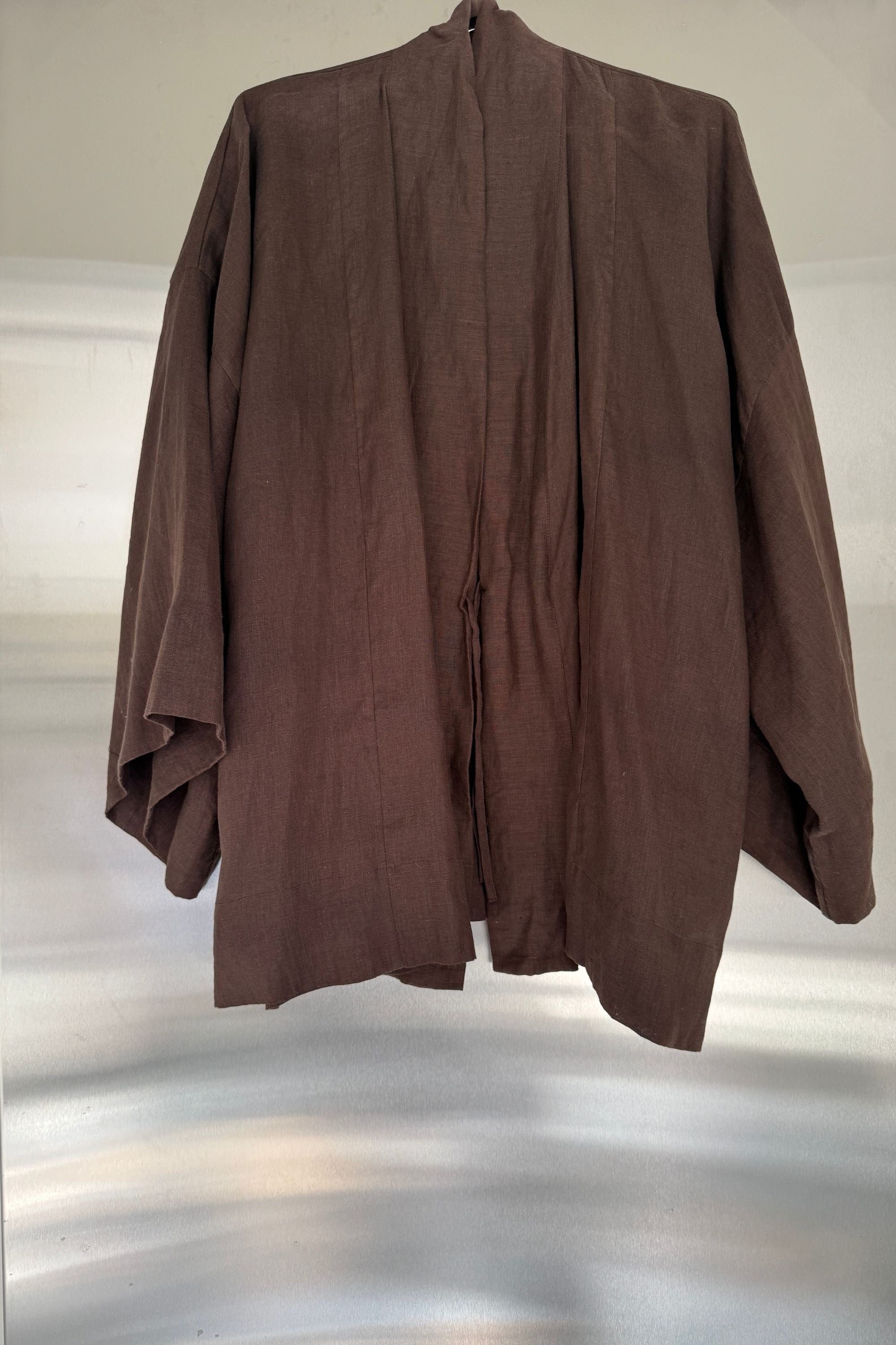 SAMPLE SALE | Anya Linen Kimono Cacao