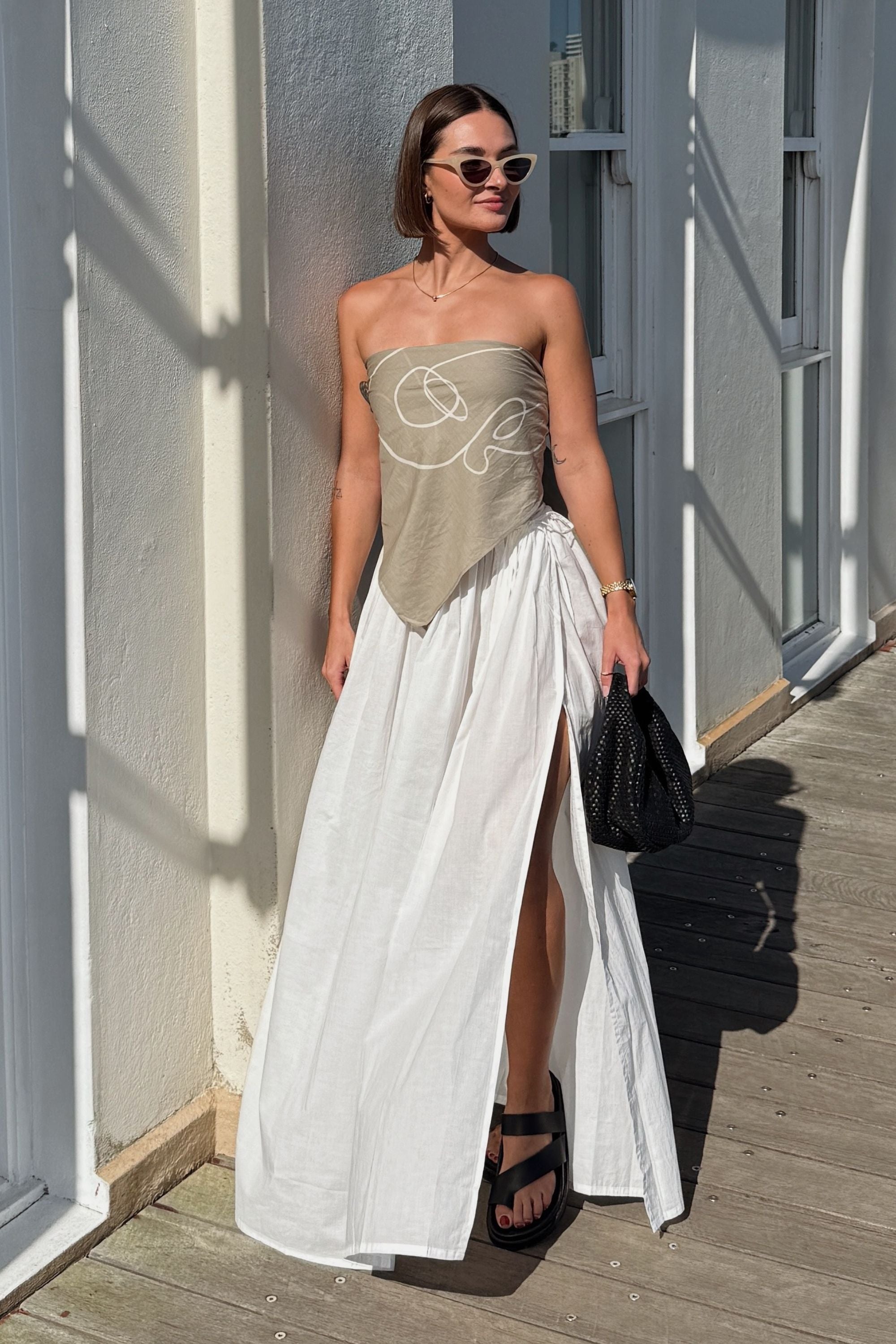 Art Scarf Ice Coffee