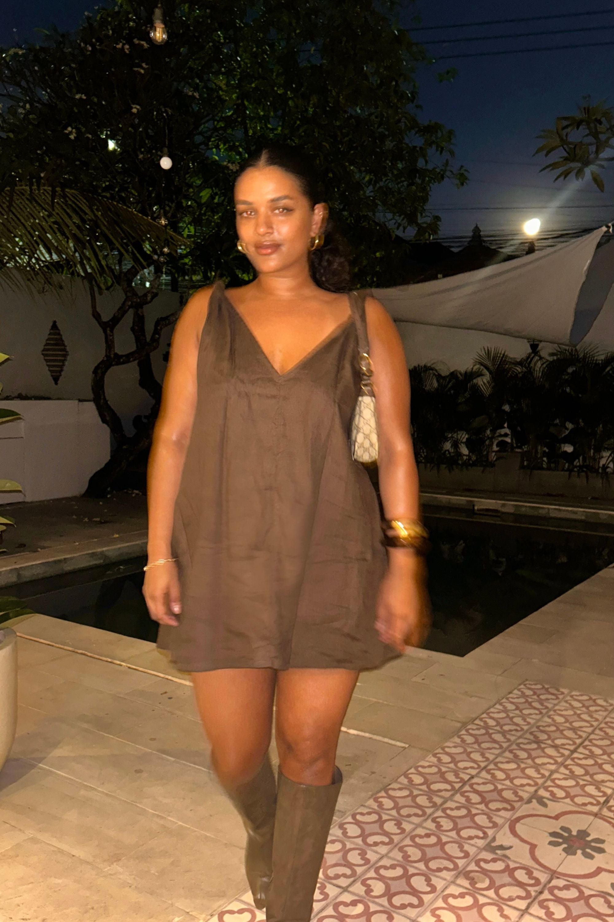 Claire Mini Dress Cacao