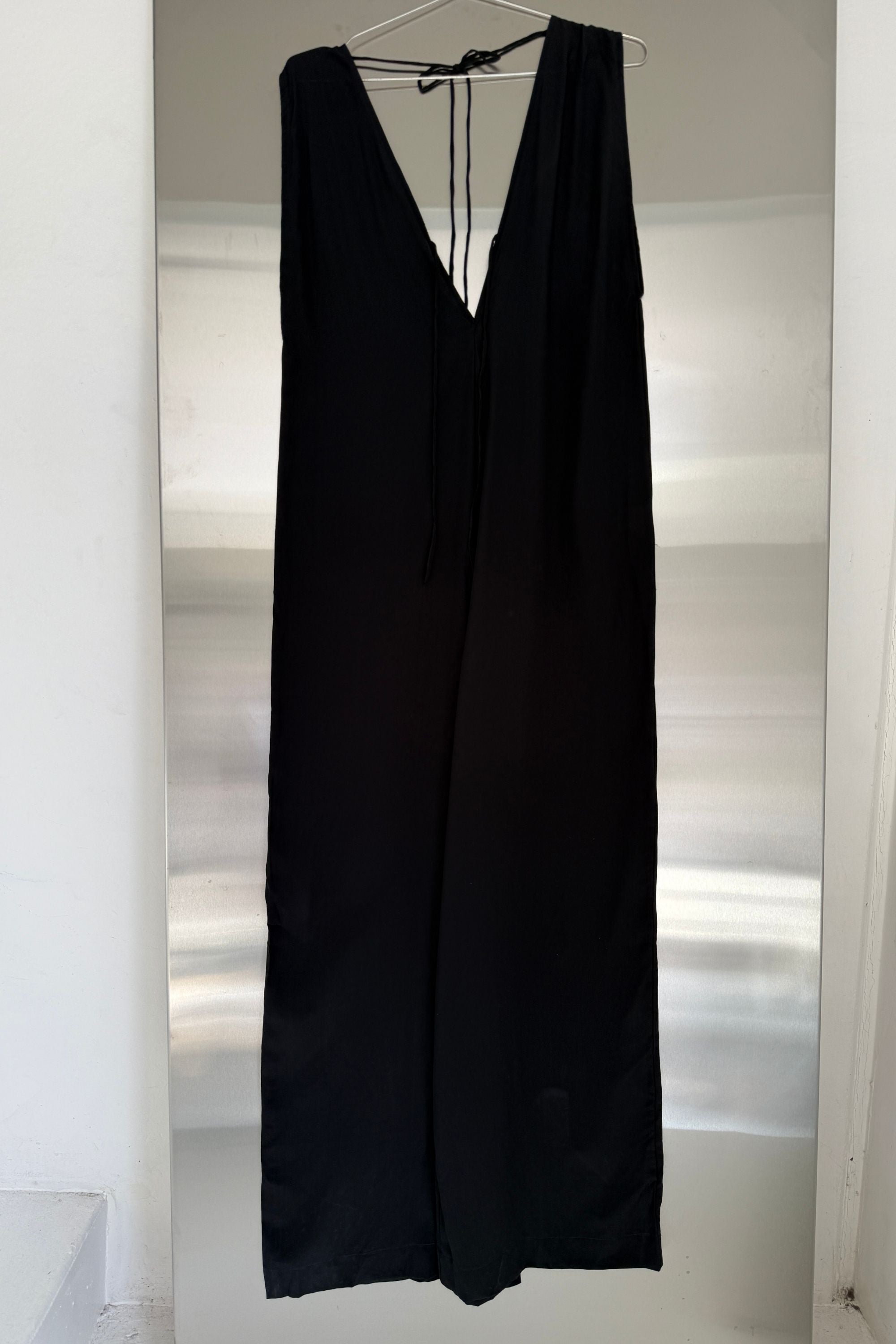 SAMPLE SALE | Valentina Silk Jumpsuit Black