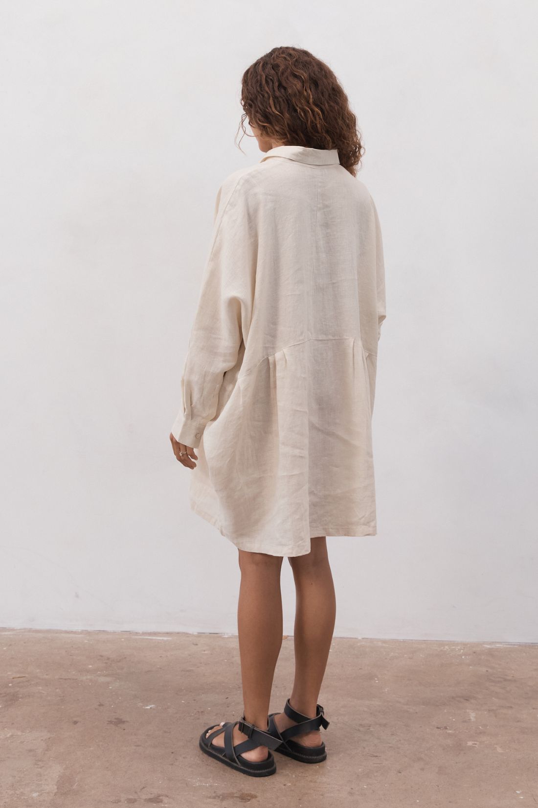 Byron Oversized Shirt Dress Shell