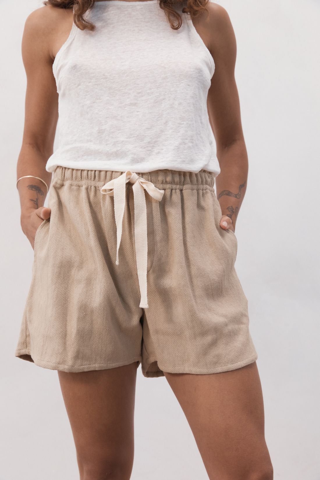 Cooper Cotton Oxford Short Ice Coffee