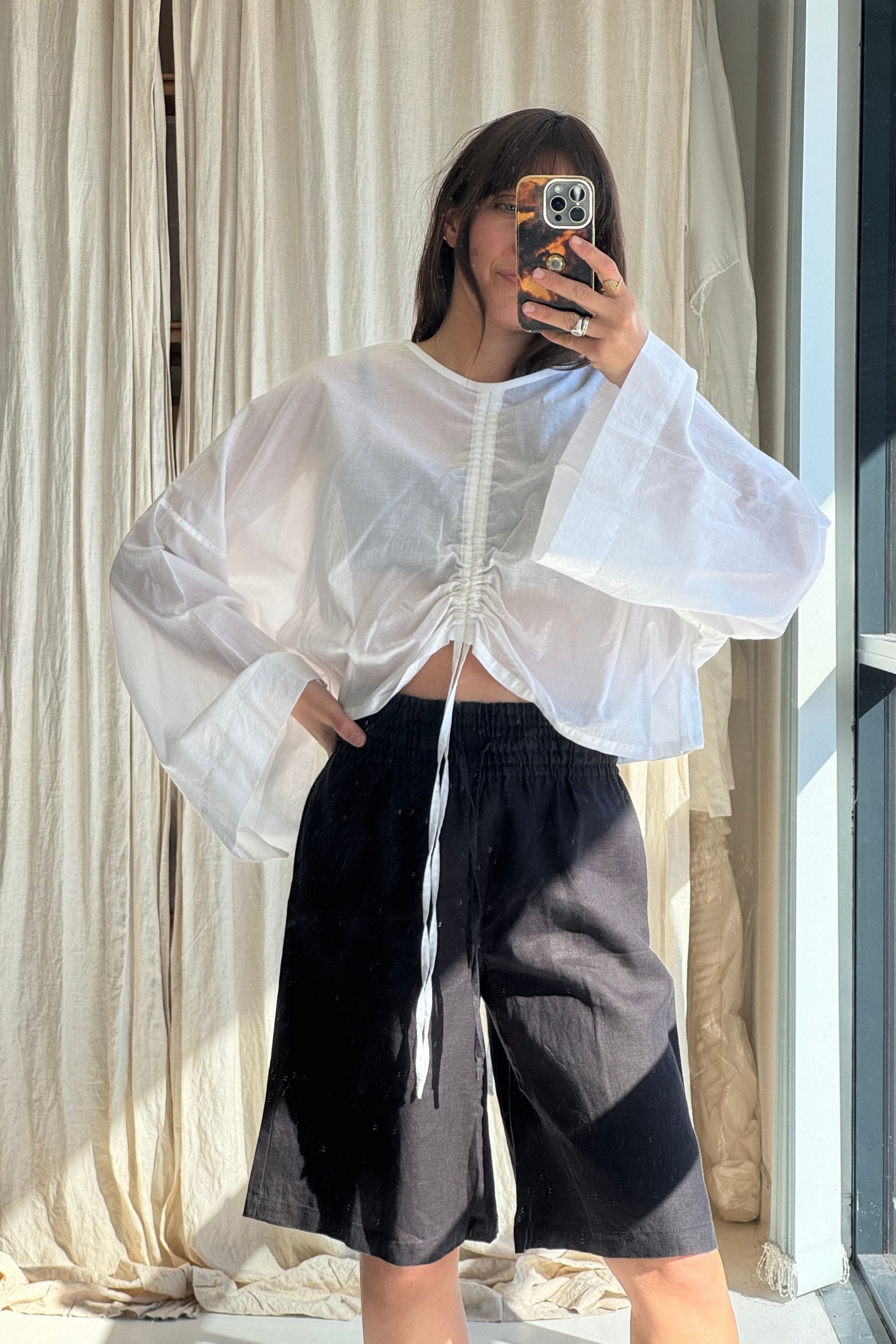 SAMPLE SALE | Ling Blouse White