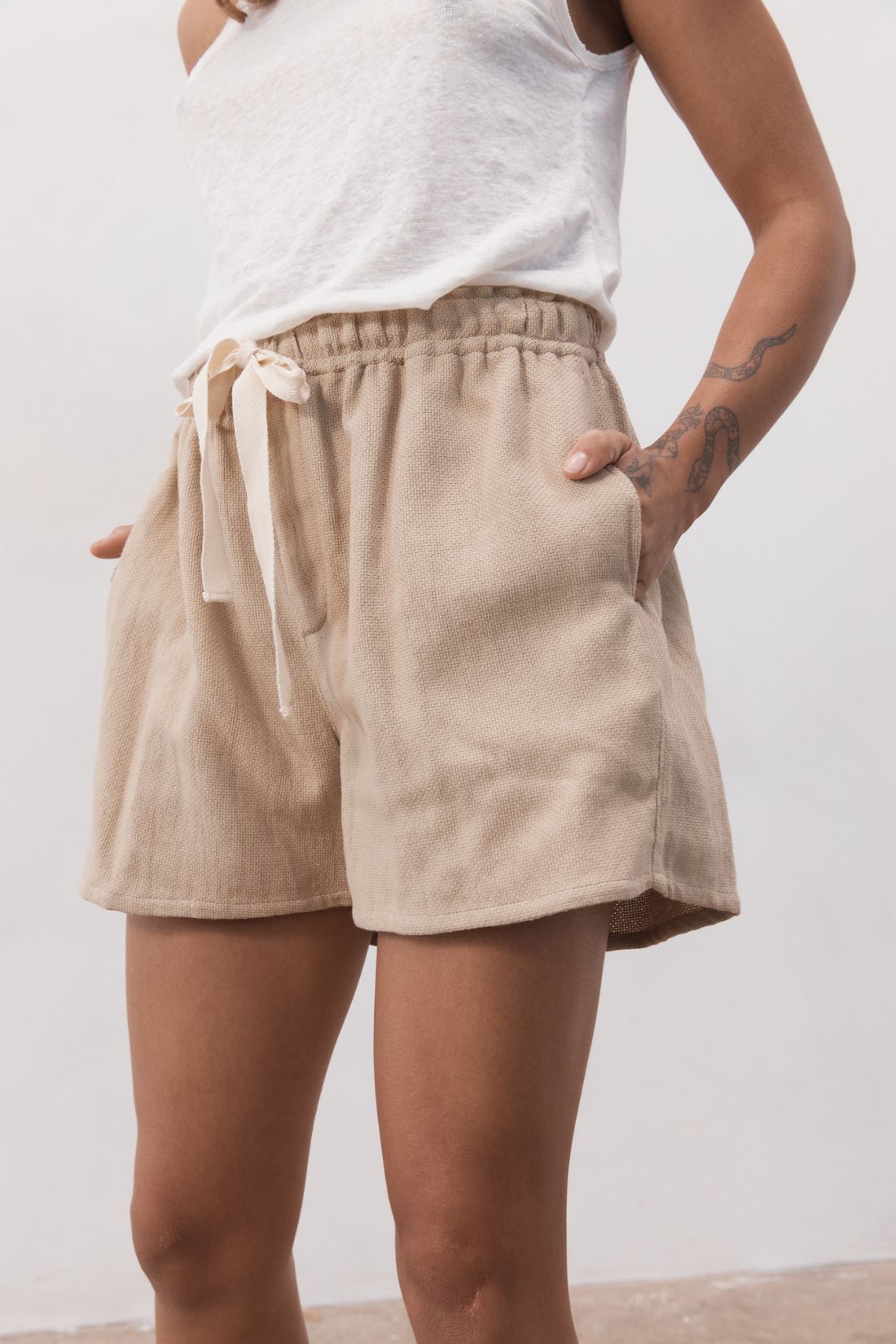 Cooper Cotton Oxford Short Ice Coffee