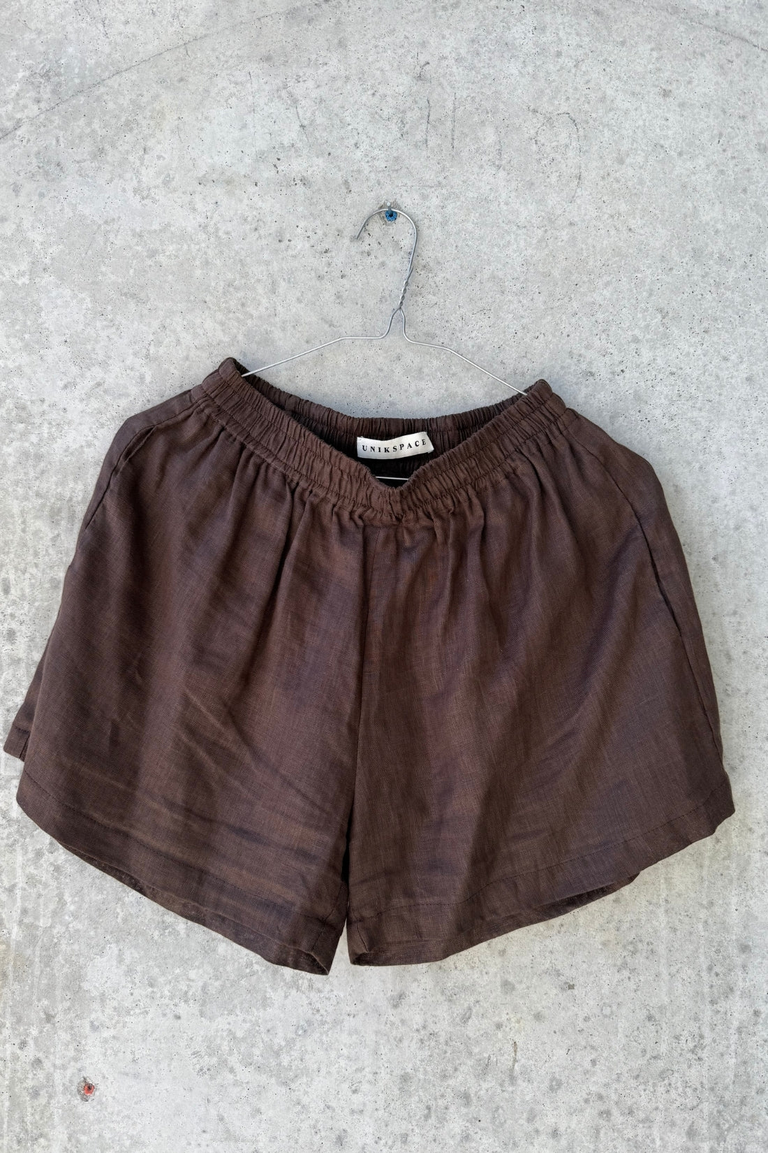 SAMPLE SALE | Cooper linen shorts cacao