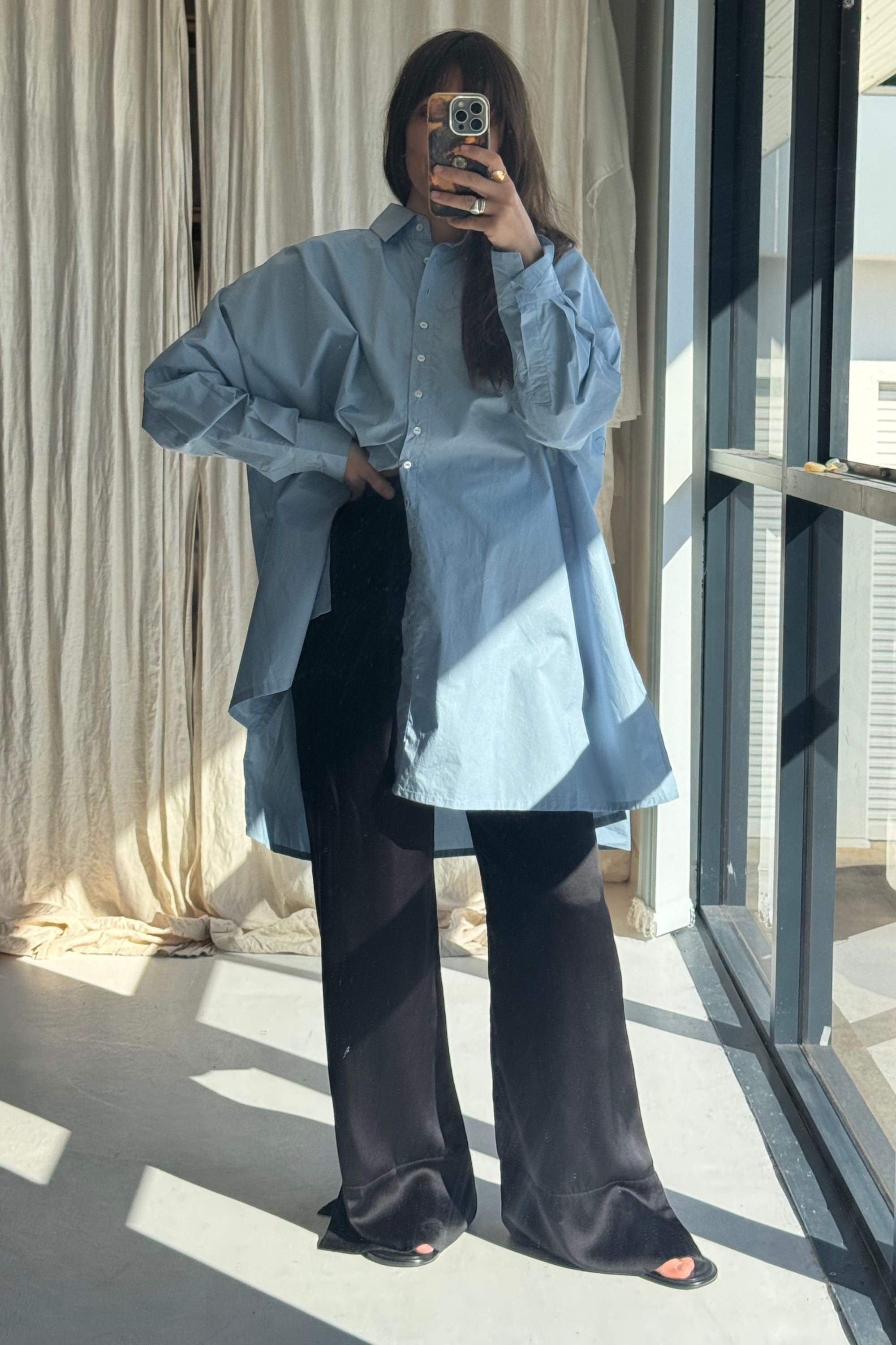 SAMPLE SALE | Ida Silk Pant Black
