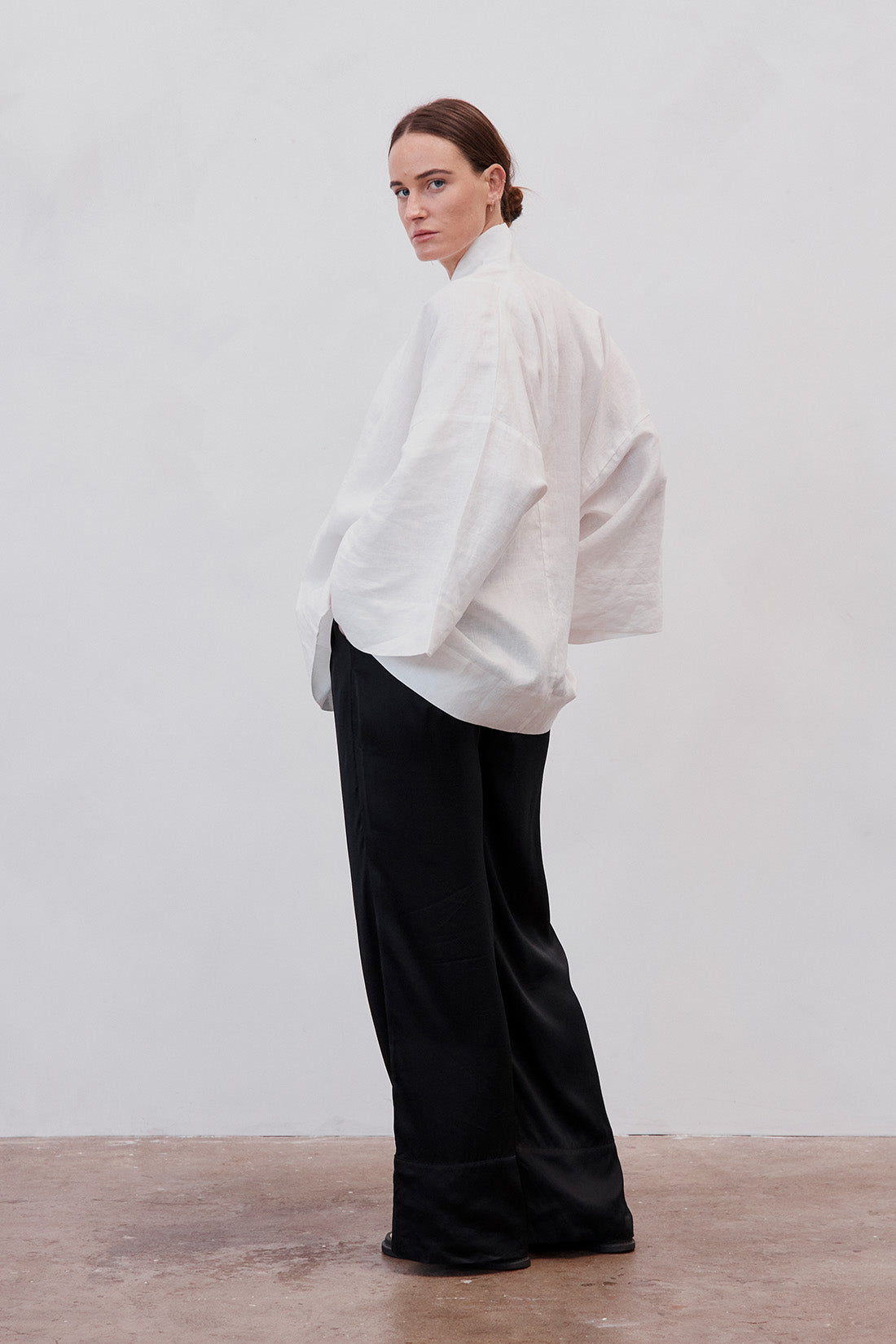 Anya Kimono Jacket, White | Women's Coats & Jackets – UNIKSPACE