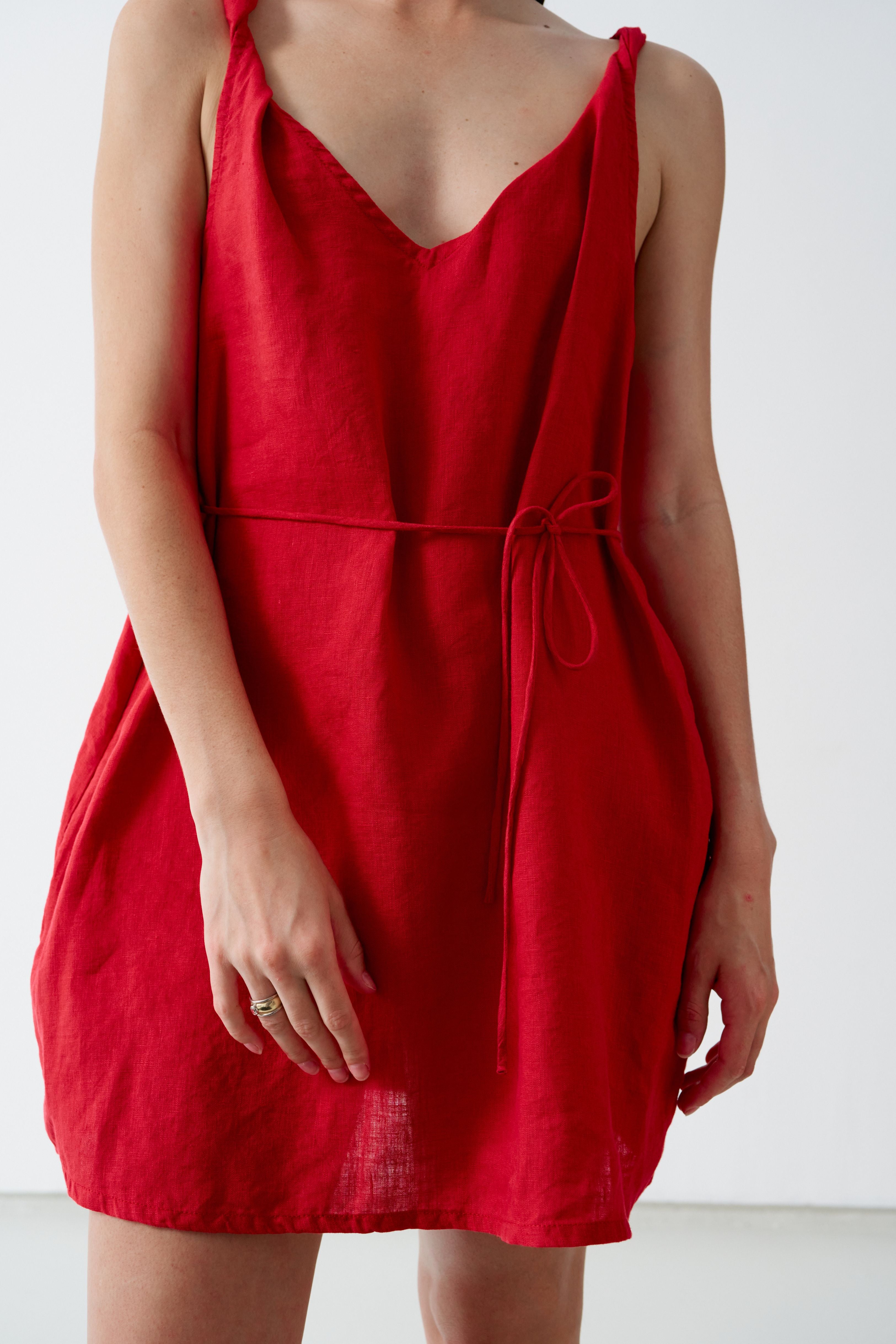 Claire Mini Dress Cherry