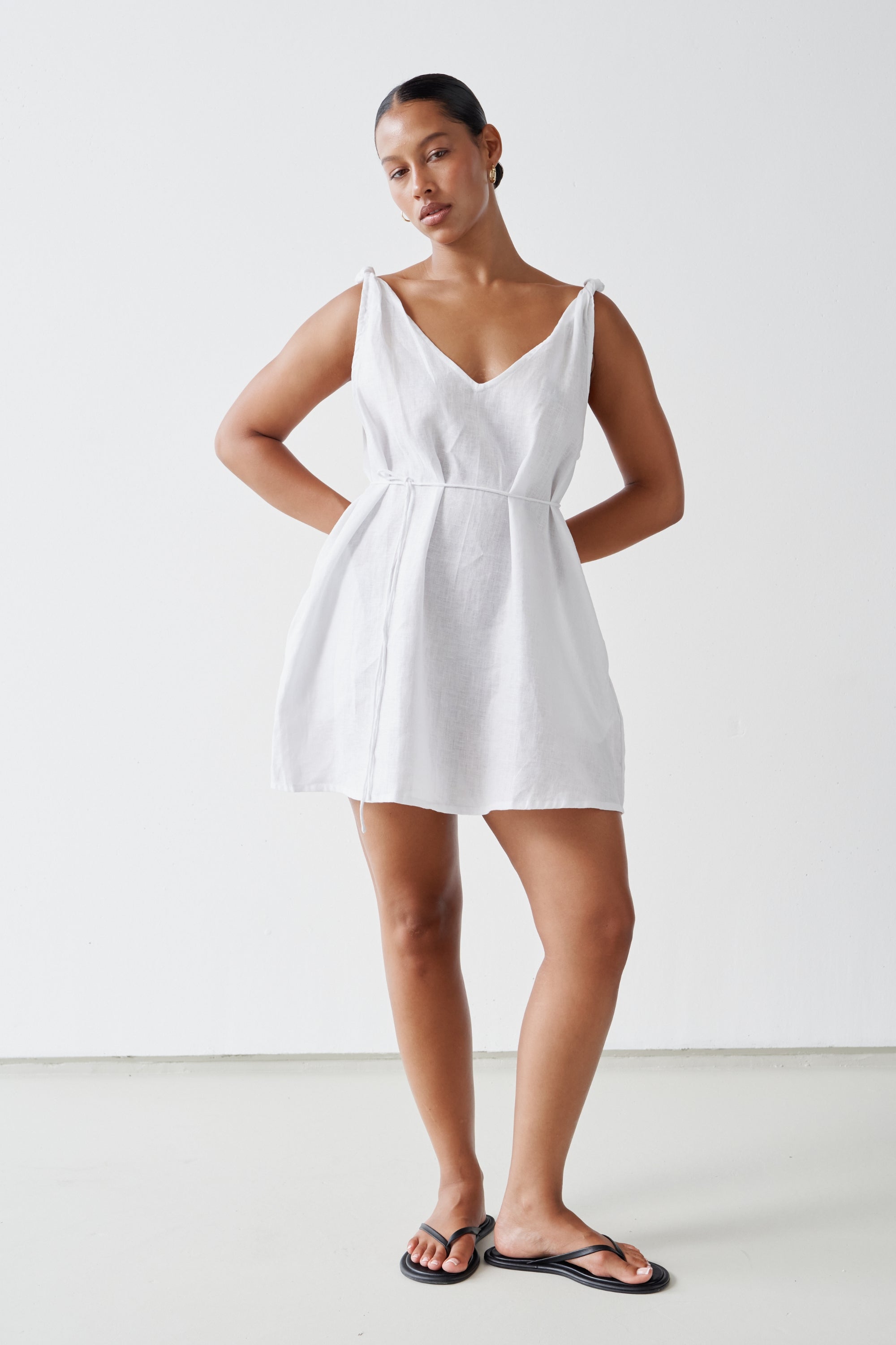 Claire Mini Dress White