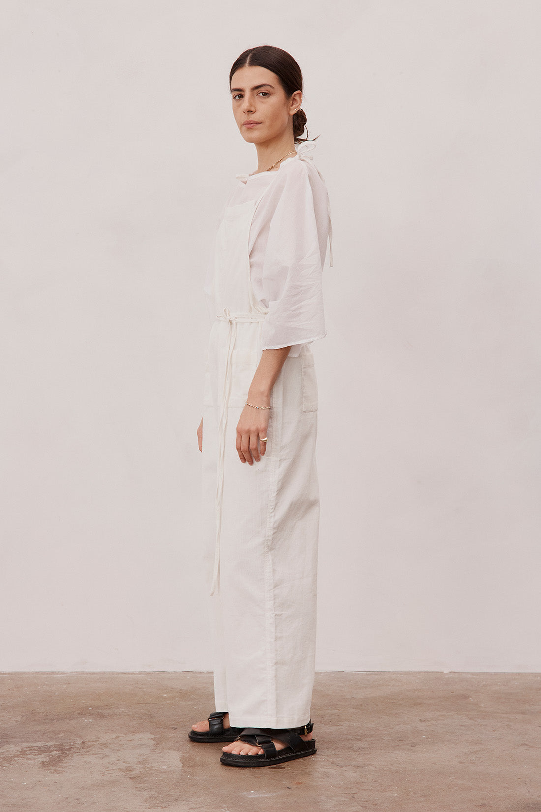 Ellen Corduroy Jumpsuit Ivory