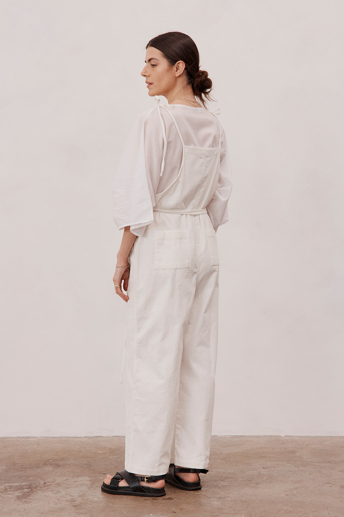 Ellen Corduroy Jumpsuit Ivory