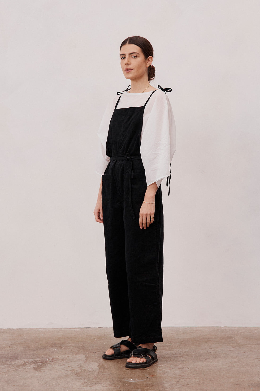 Ellen Corduroy Jumpsuit Black