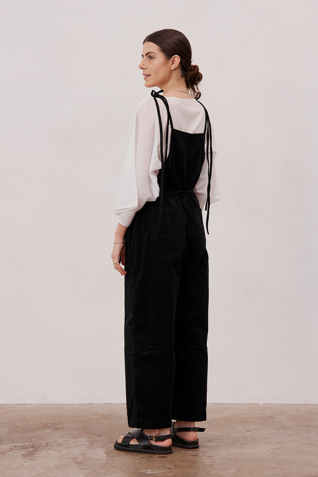 Ellen Corduroy Jumpsuit Black