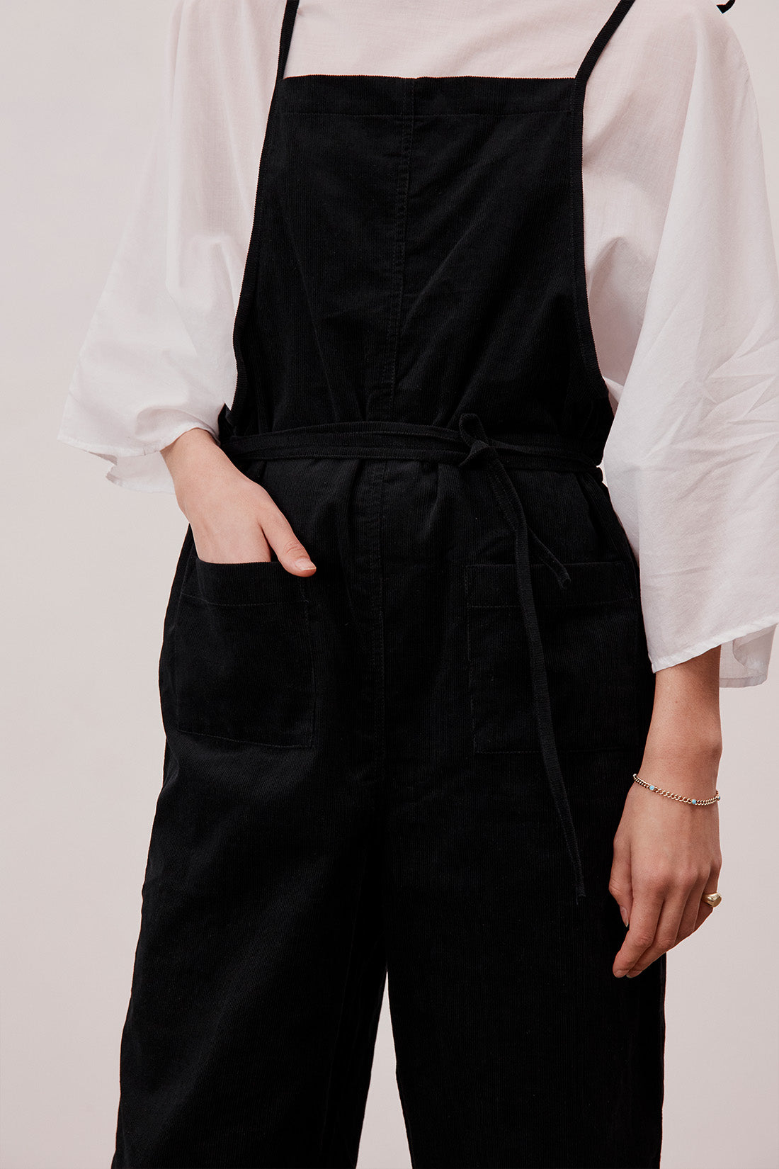 Ellen Corduroy Jumpsuit Black
