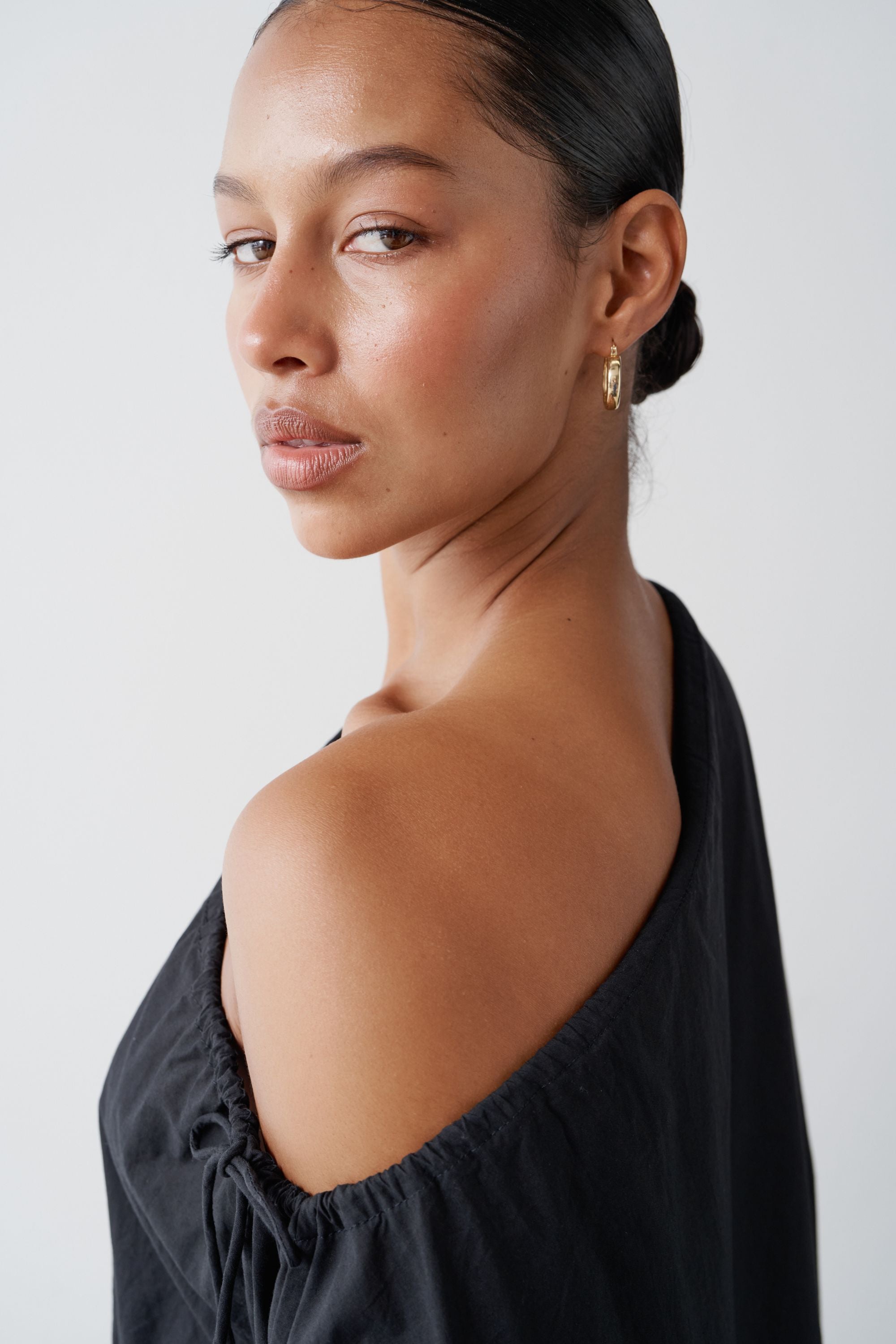 Joss Cotton Blouse Black