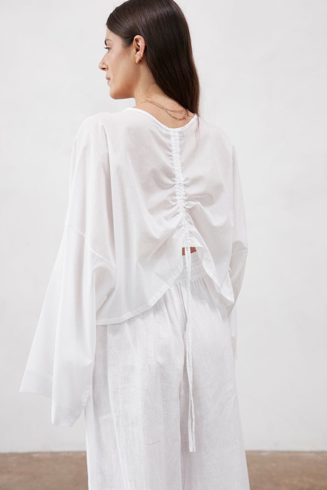 Ling Blouse White